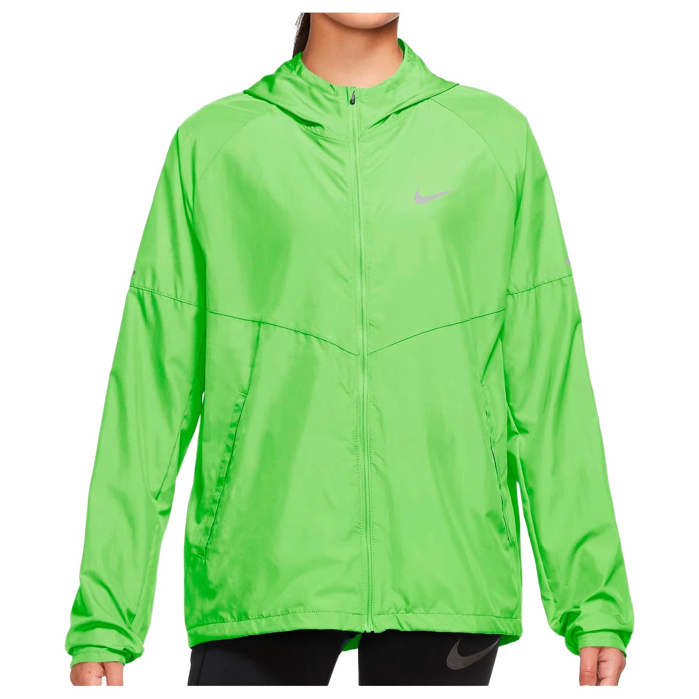 Мъжко яке за бягане Nike Repel Miler Running Jacket - Lime Blast / Lime Blast / Reflective Silver