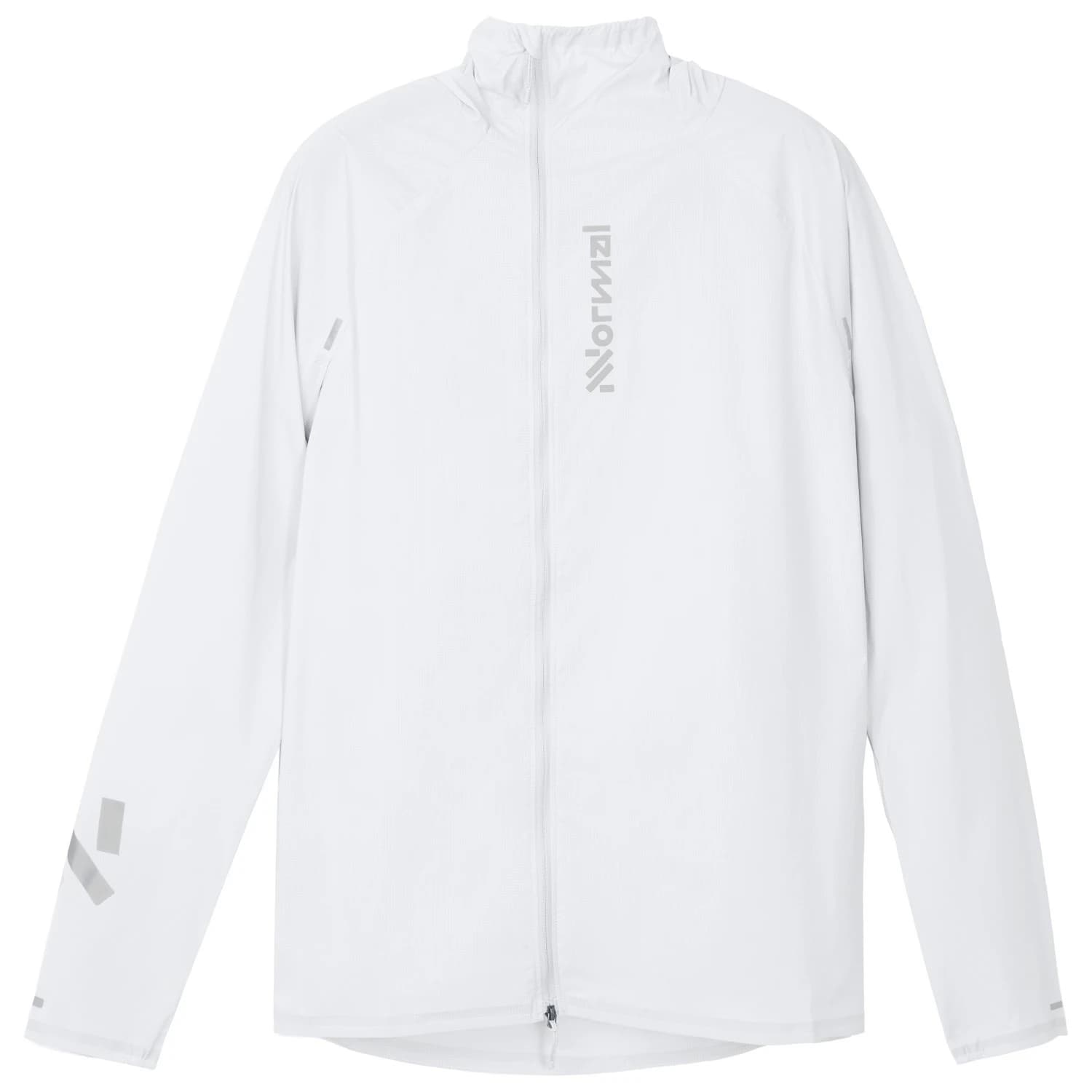 Мъжко яке за бягане NNormal Bora Wind Jacket Running jacket - White