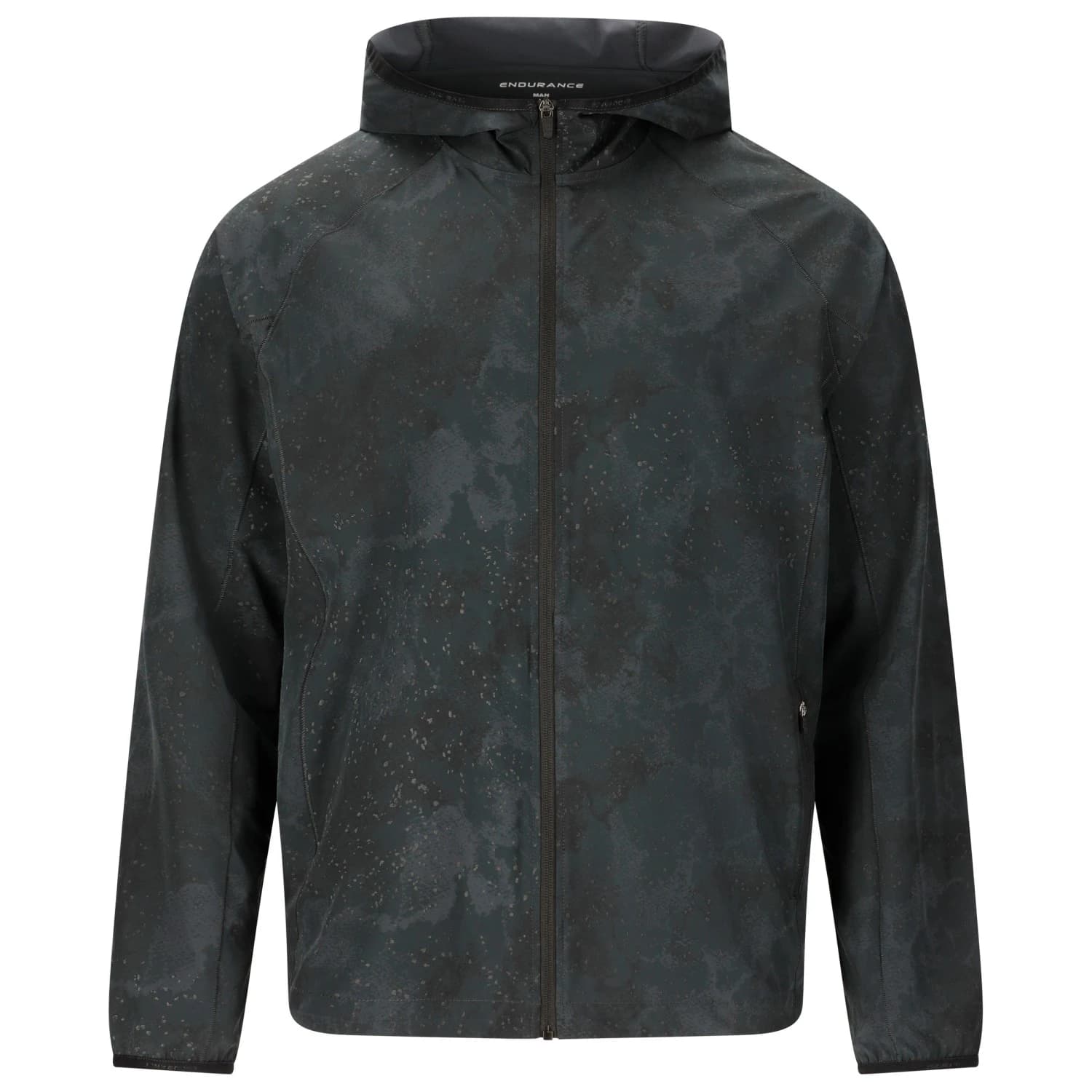 Мъжко яке за бягане ENDURANCE Braylen AOP Jacket Running jacket - Dark Print