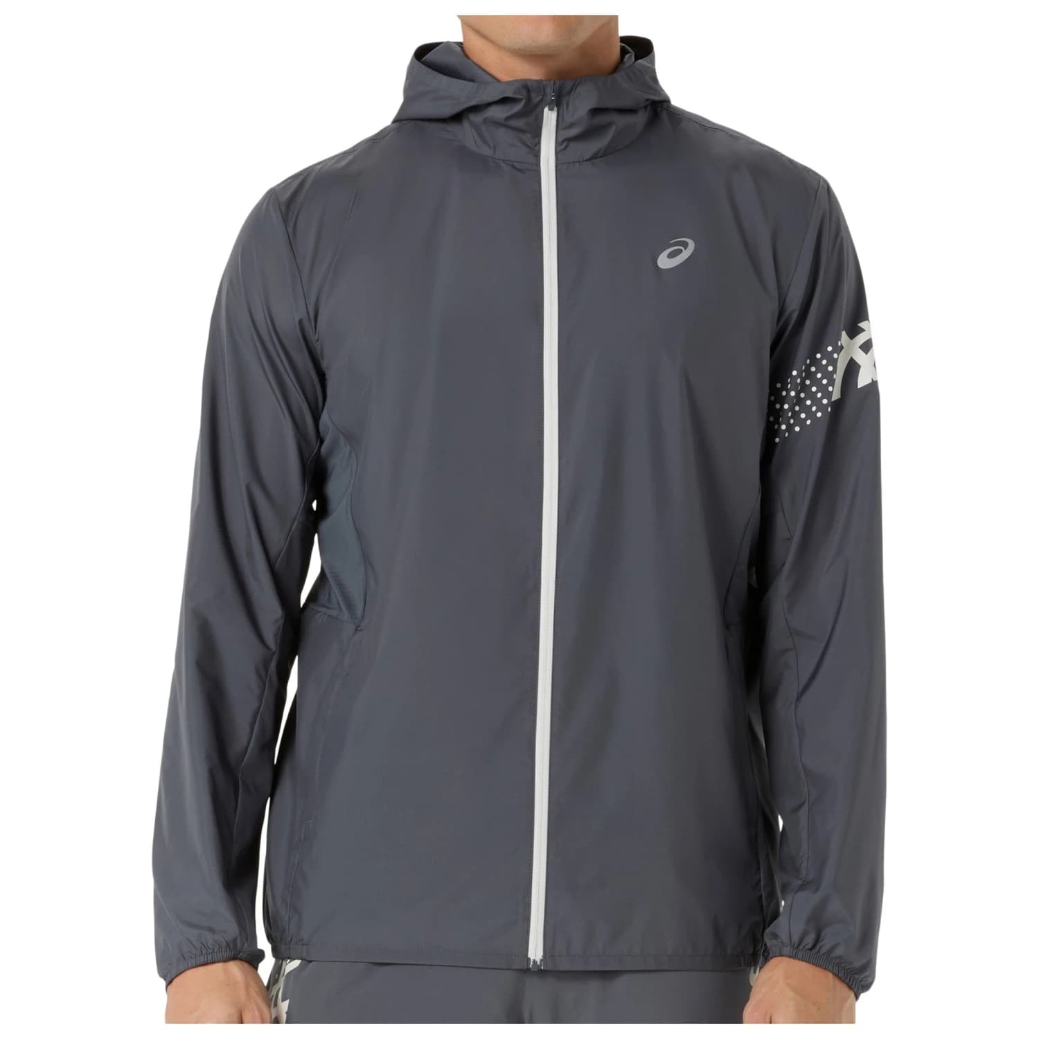 Мъжко яке за бягане Asics Icon Jacket Running jacket - Carrier Grey