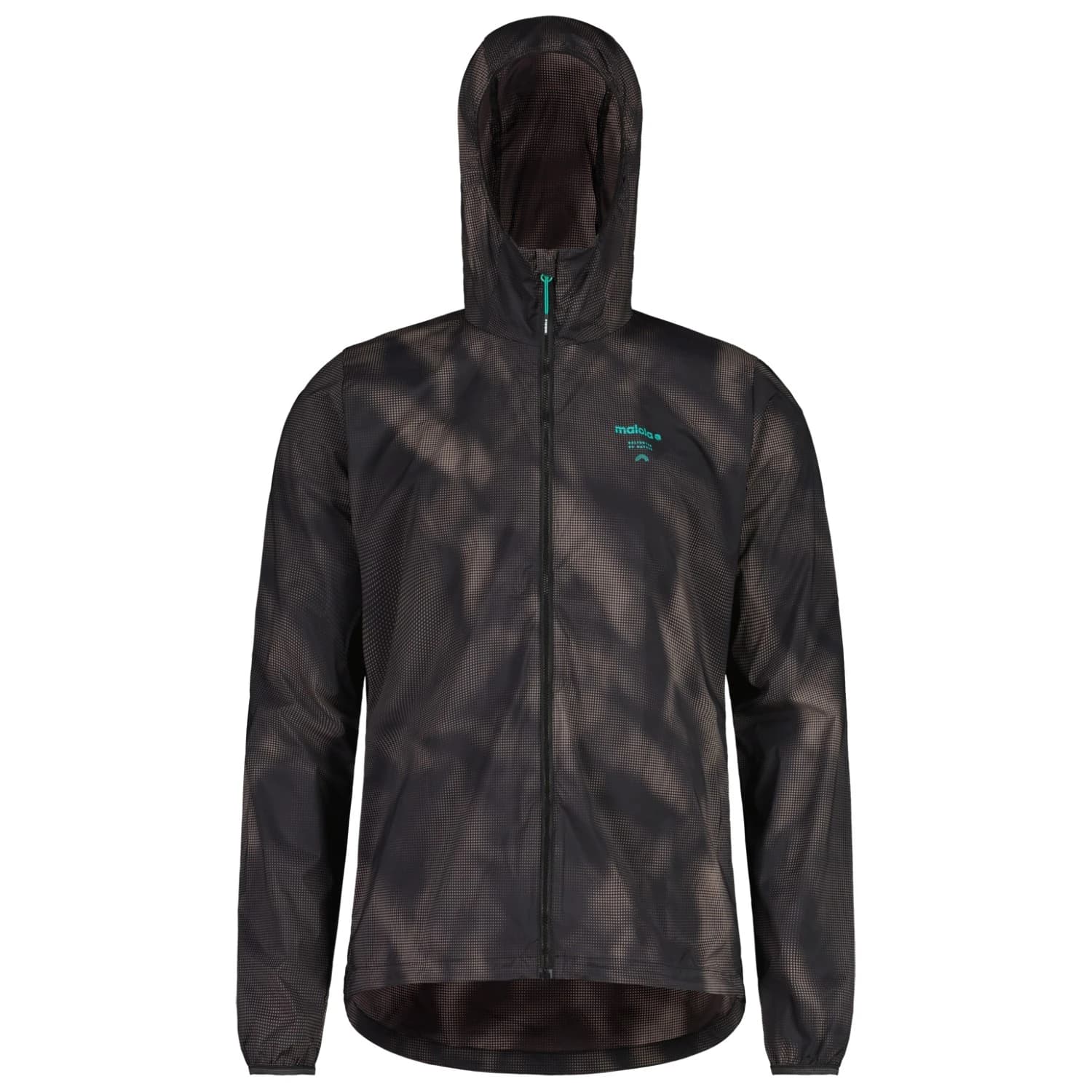 Мъжко яке за бягане Maloja HaslwandM. Running jacket - Deep Black Papermountains