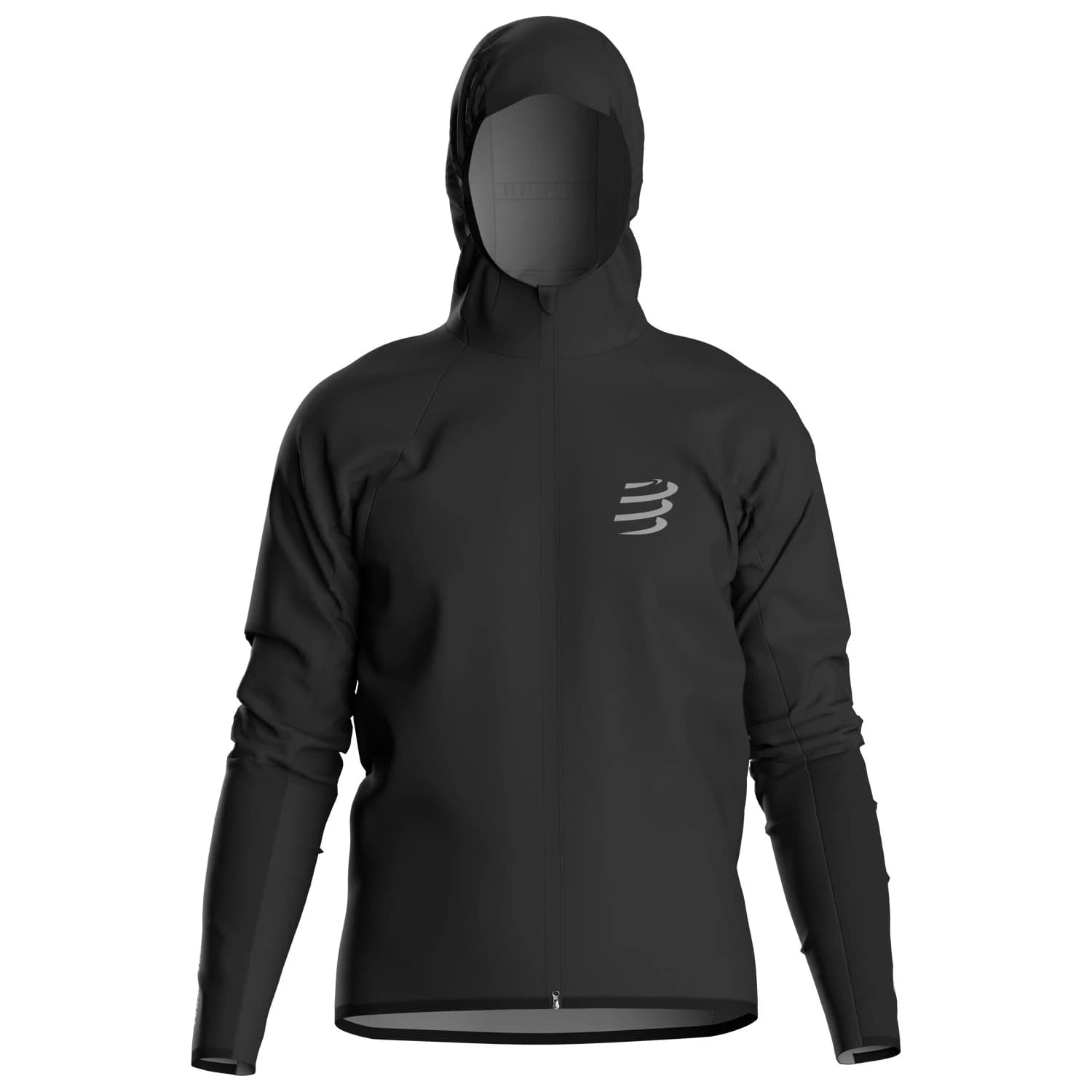 Яке за бягане Compressport Active Insulated Jacket Running jacket - Black