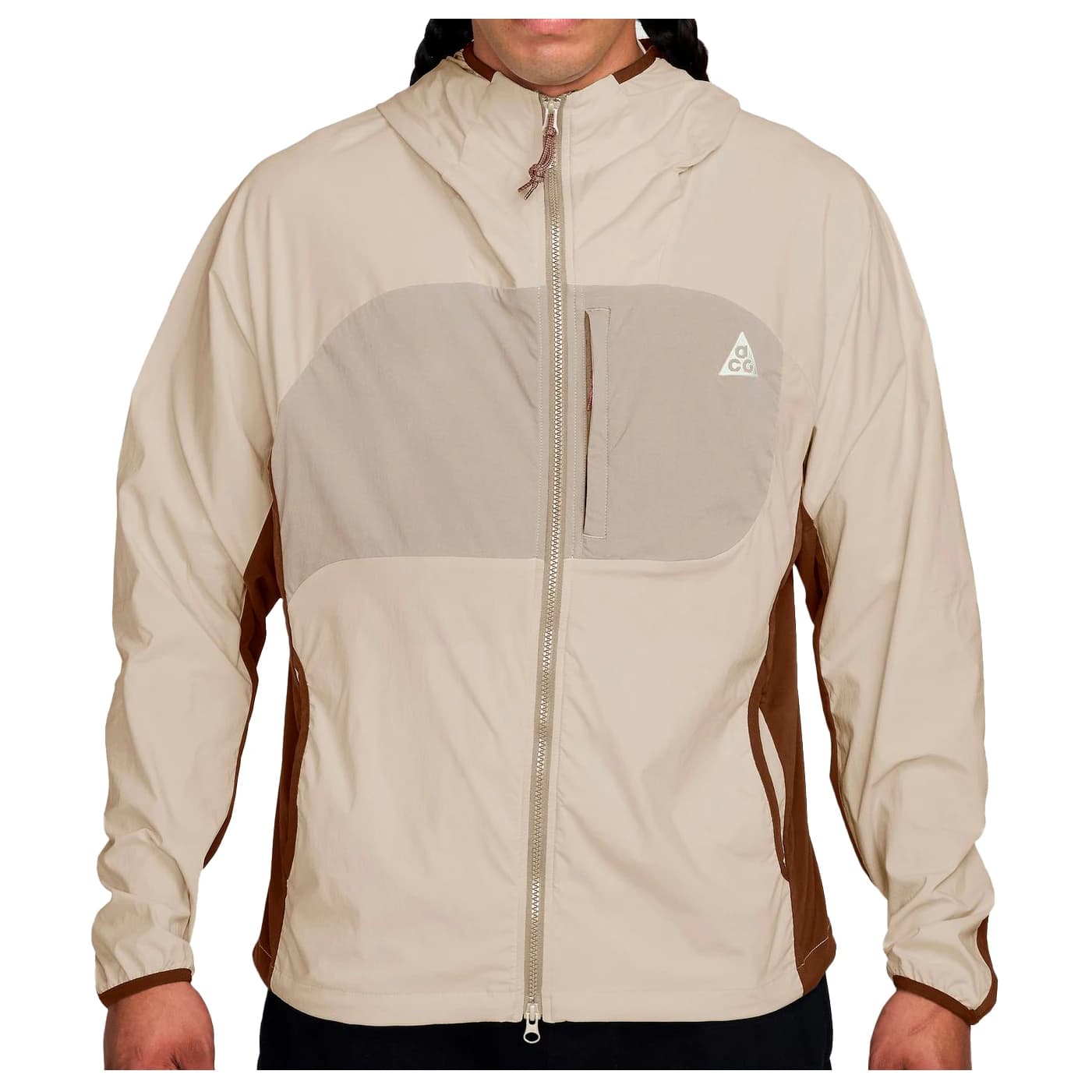 Мъжко ежедневно яке Nike ACG Five Towers UV Jacket Running jacket - Light Orewood Brown / Summit White