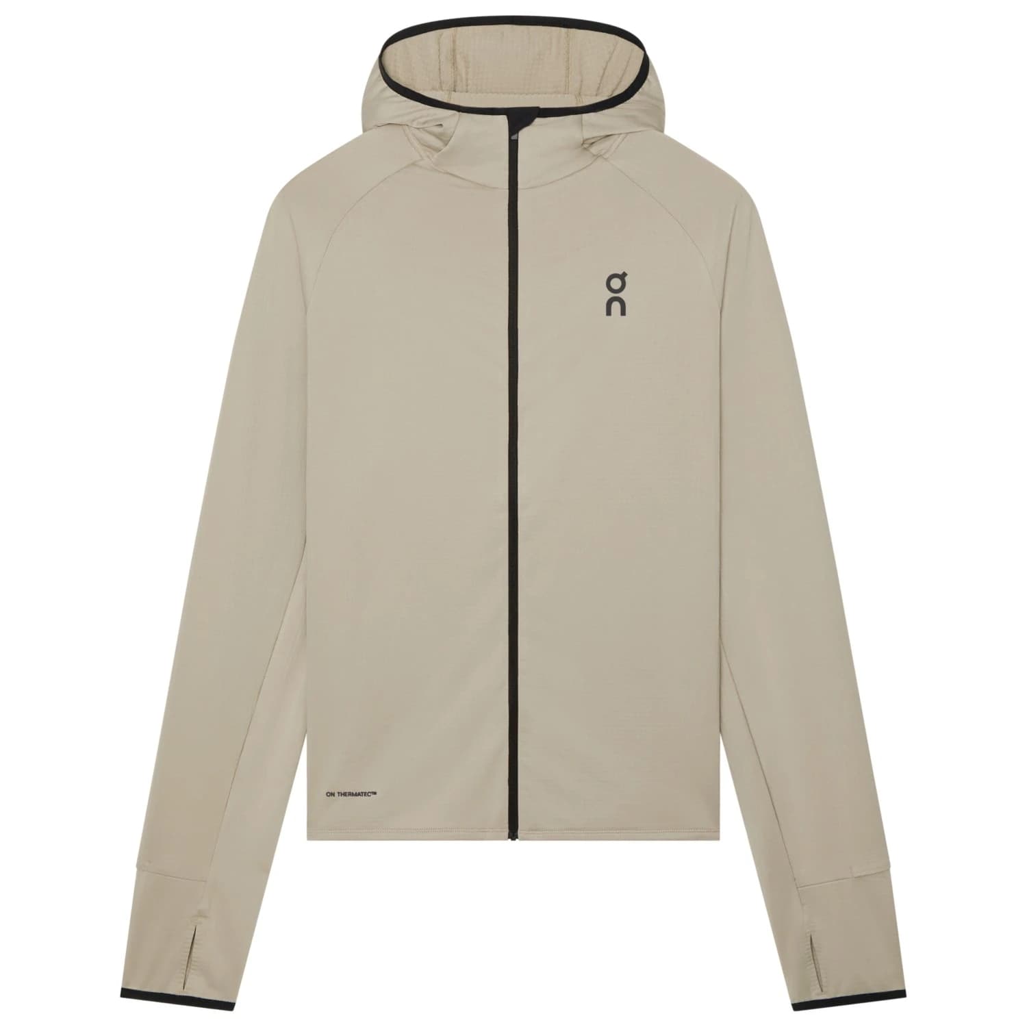 Яке за бягане On Climate Zip Hoodie Running jacket - Brume