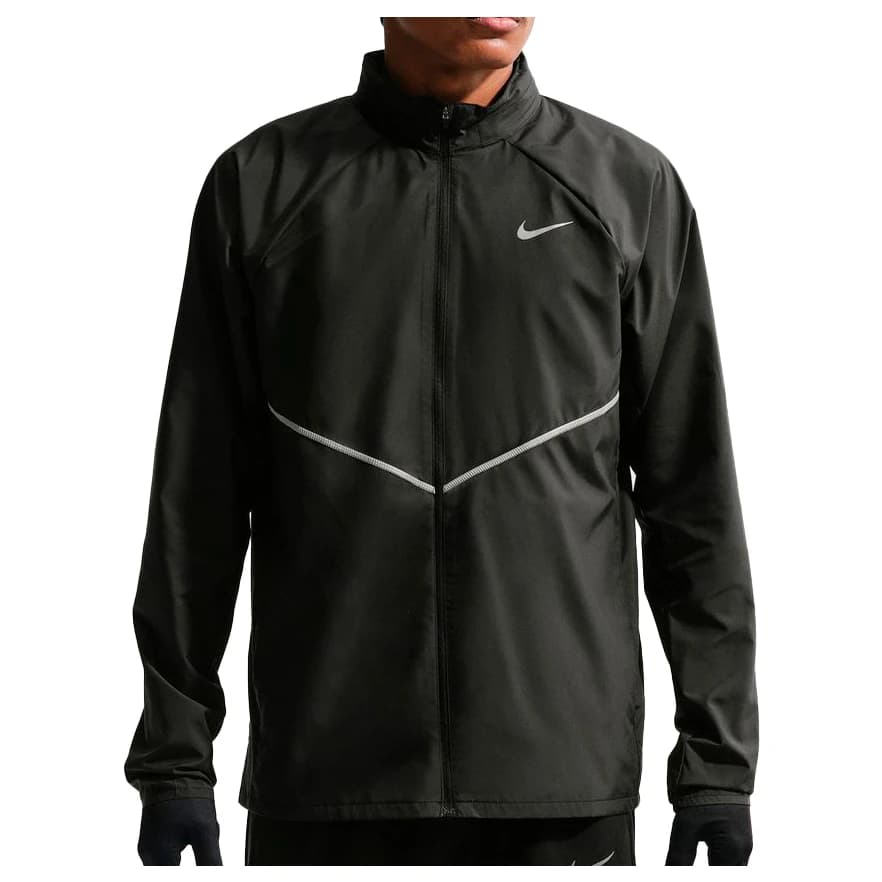 Мъжко яке за бягане Nike UV Repel Miler Jacket Running jacket - Black / Anthracite / Reflective Silver