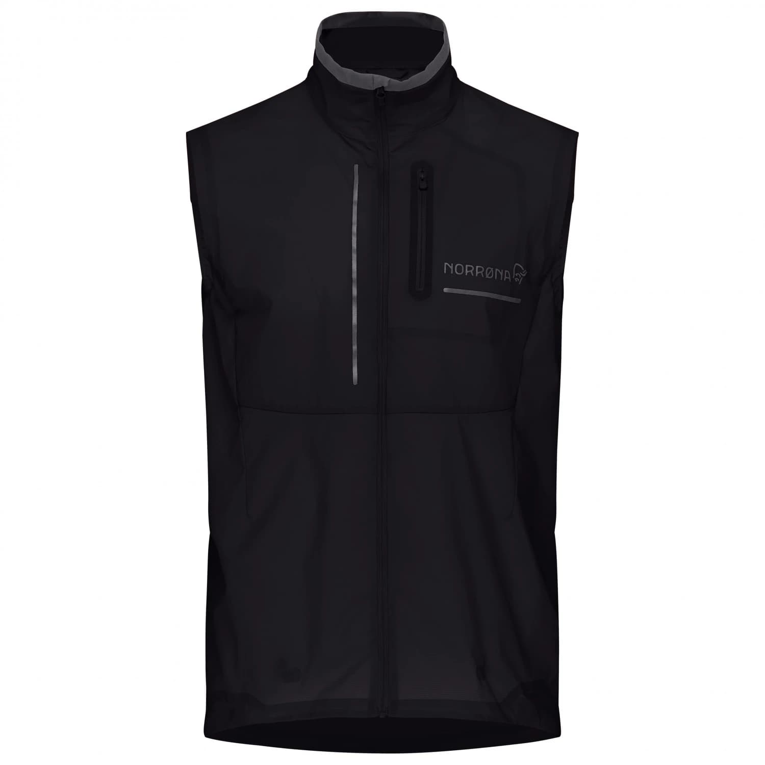 Мъжки елек за бягане Norrøna Senja Aero90 Vest Running vest - Caviar