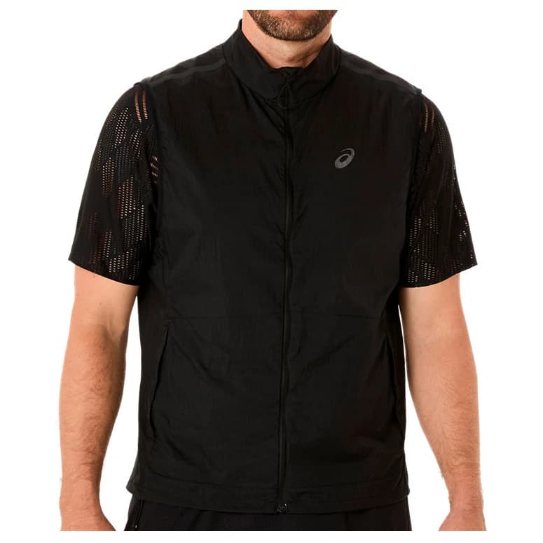 Мъжки елек за бягане Asics Metarun Packable Gilet Running vest - Performance Black