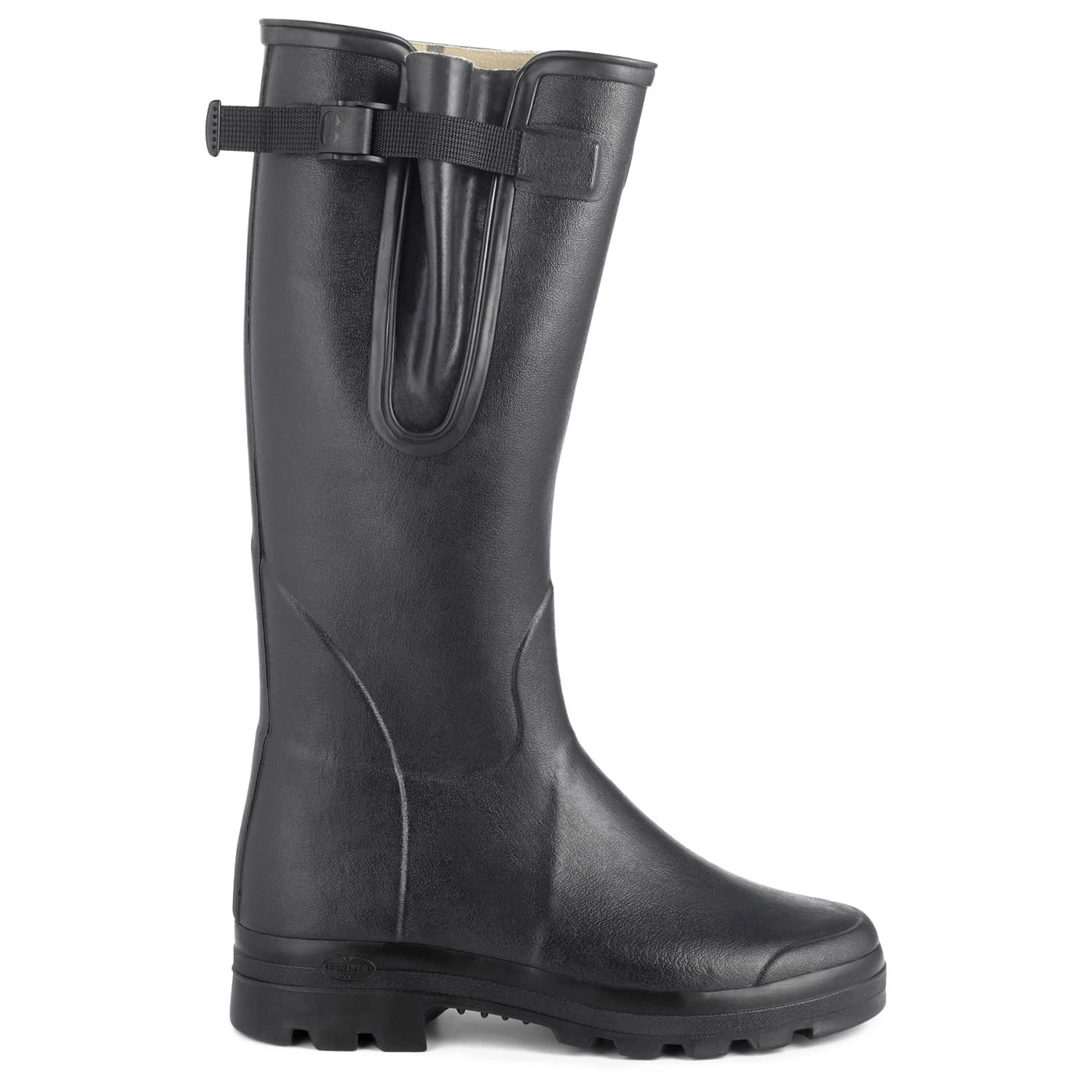 Мъжки гумени ботуши Le Chameau Vierzon with Jersey Lining Wellington boots - Noir