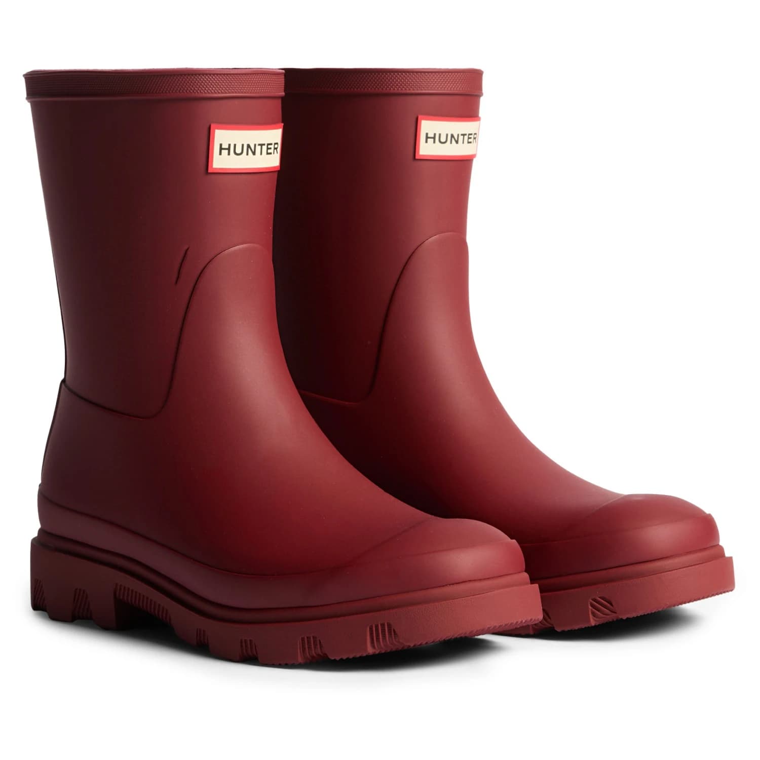 Гумени ботуши Hunter boots Downpour Short Boot Wellington boots - Merlot
