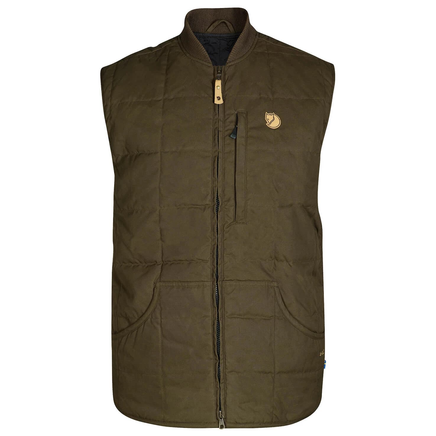 Мъжки синтетичен елек Fjällräven Grimsey Vest Fleece vest - Dark Olive