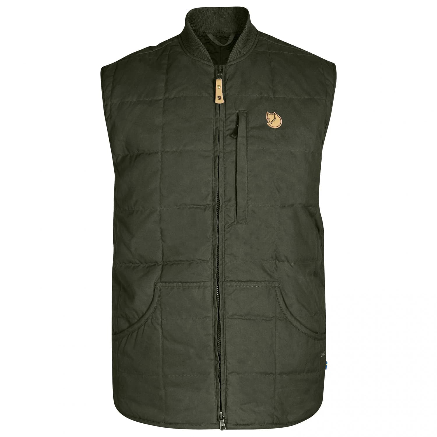 Мъжки синтетичен елек Fjällräven Grimsey Vest Fleece vest - Deep Forest