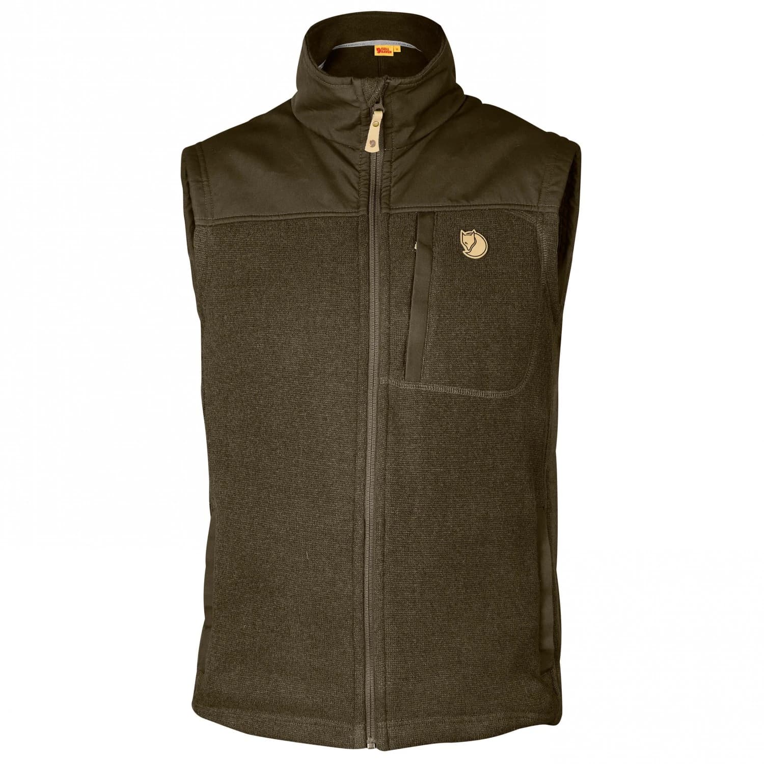 Мъжки поларен елек Fjällräven Buck Fleece Vest Fleece vest - Dark Olive
