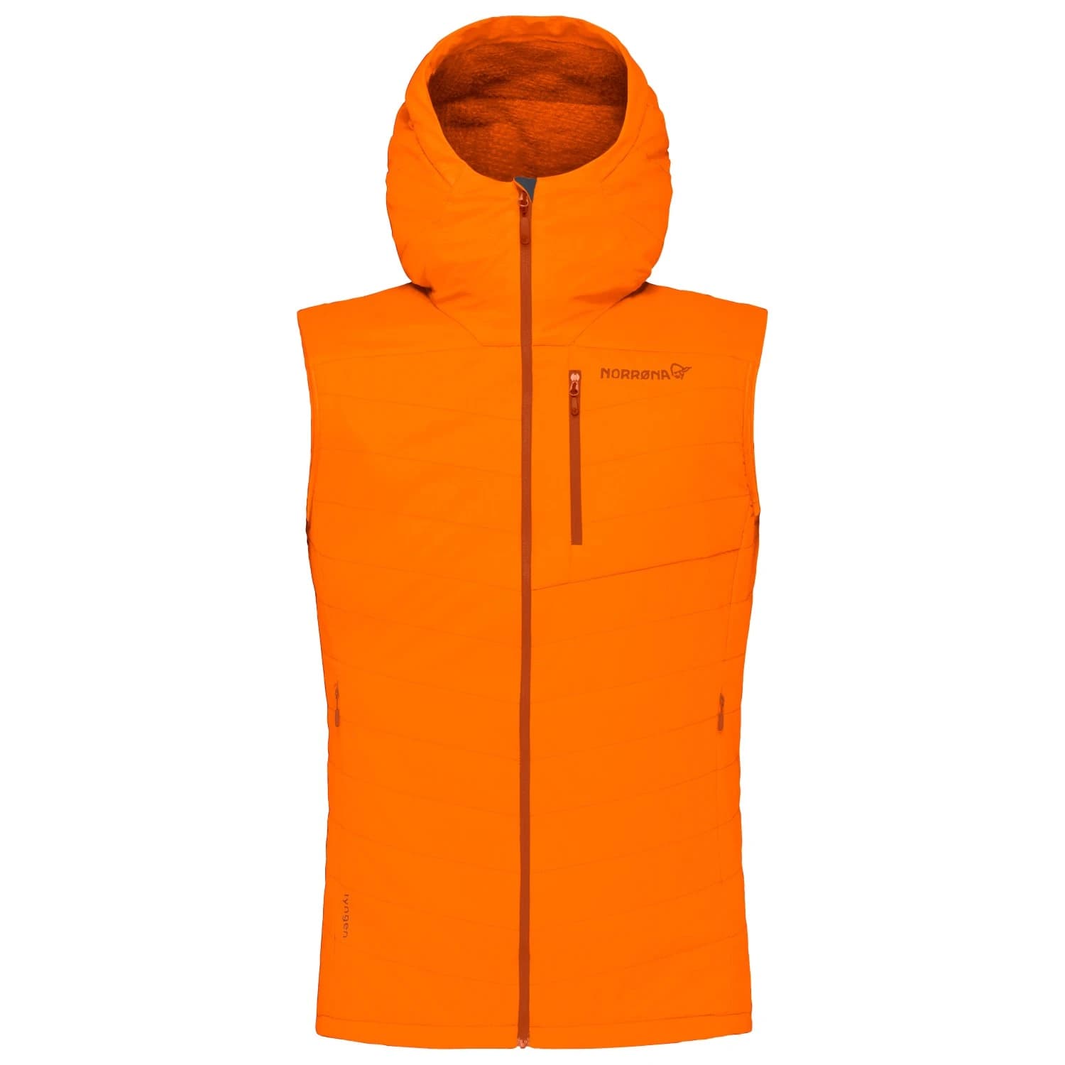 Мъжки синтетичен елек Norrøna Lyngen Alpha90 Vest Fleece vest - Exuberance