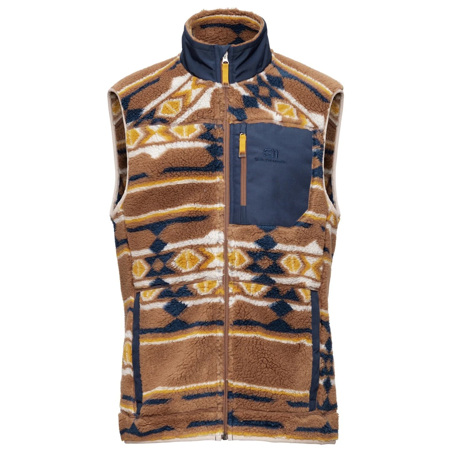Мъжки поларен елек Elevenate Glacier Pile Vest Fleece vest - Kelim