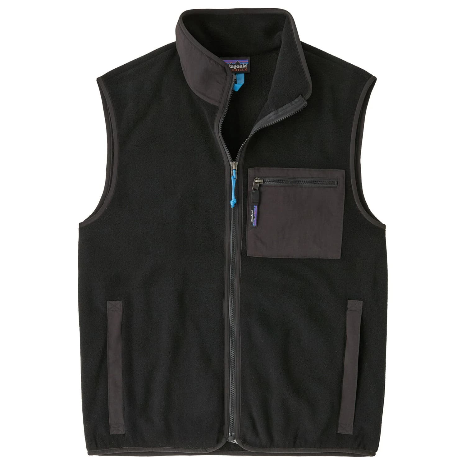 Мъжки поларен елек Patagonia Synch Vest Fleece vest - Black Solid