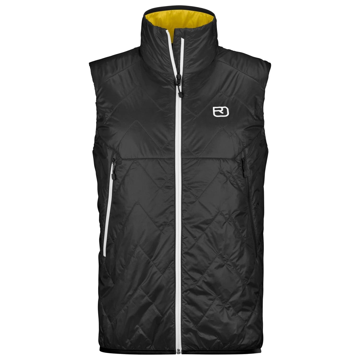 Вълнен елек Ortovox Swisswool Piz Vial Vest Wool vest - Black Raven