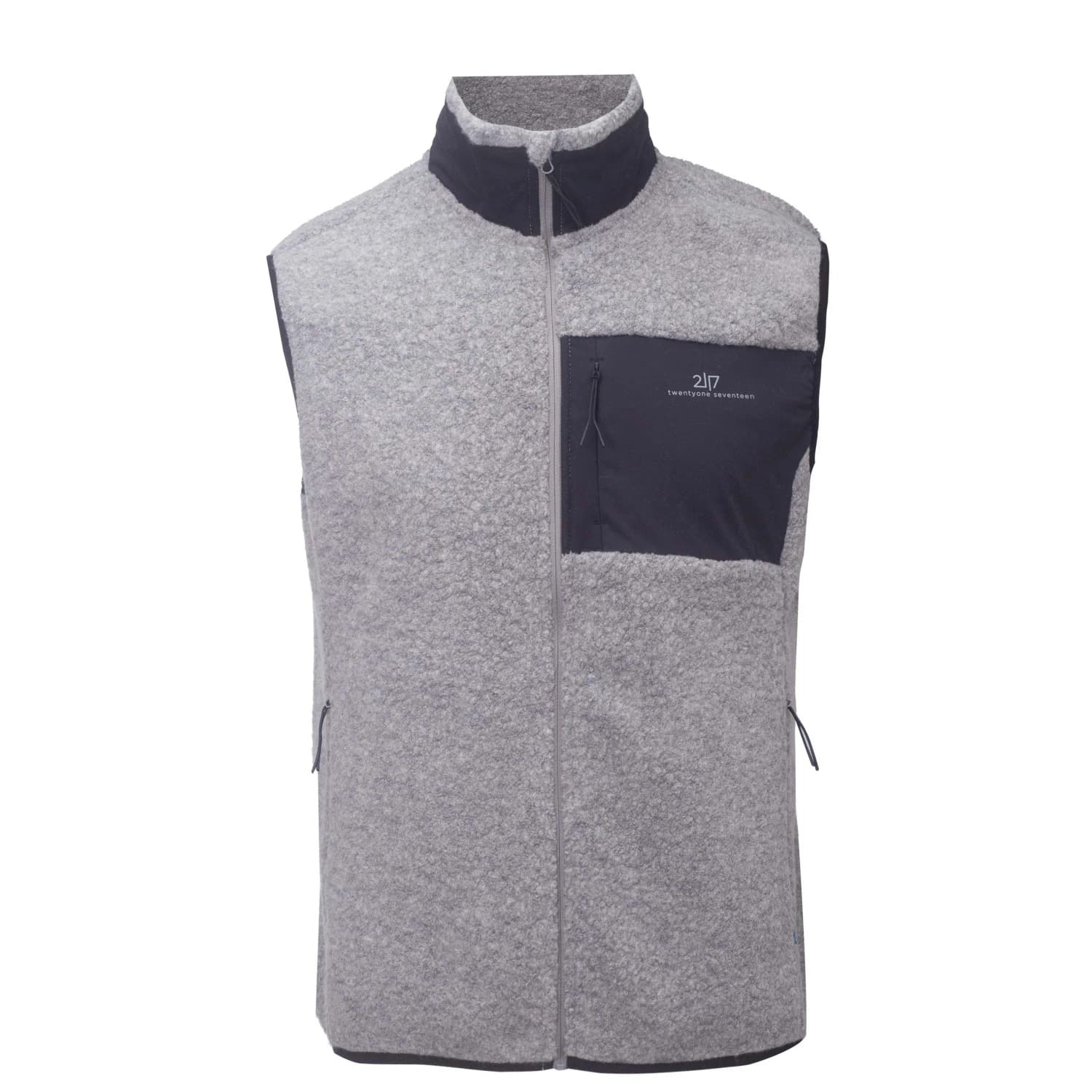 Мъжки вълнен елек 2117 of Sweden Skord Pile Vest Wool vest - Grey