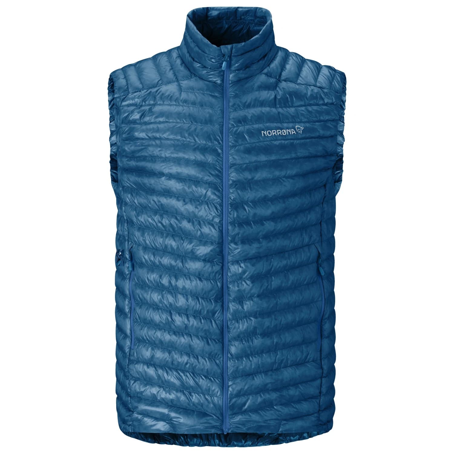 Мъжки пухен елек Norrøna Trollveggen Superlight Down800 Vest Down vest - Dark Blue