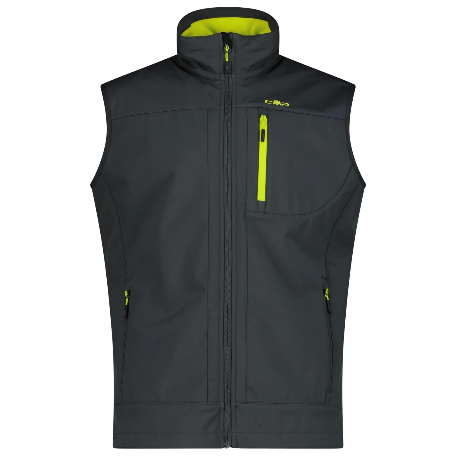 Мъжки поларен елек CMP Softshell Vest 3A02087N Softshell vest - Black Pine
