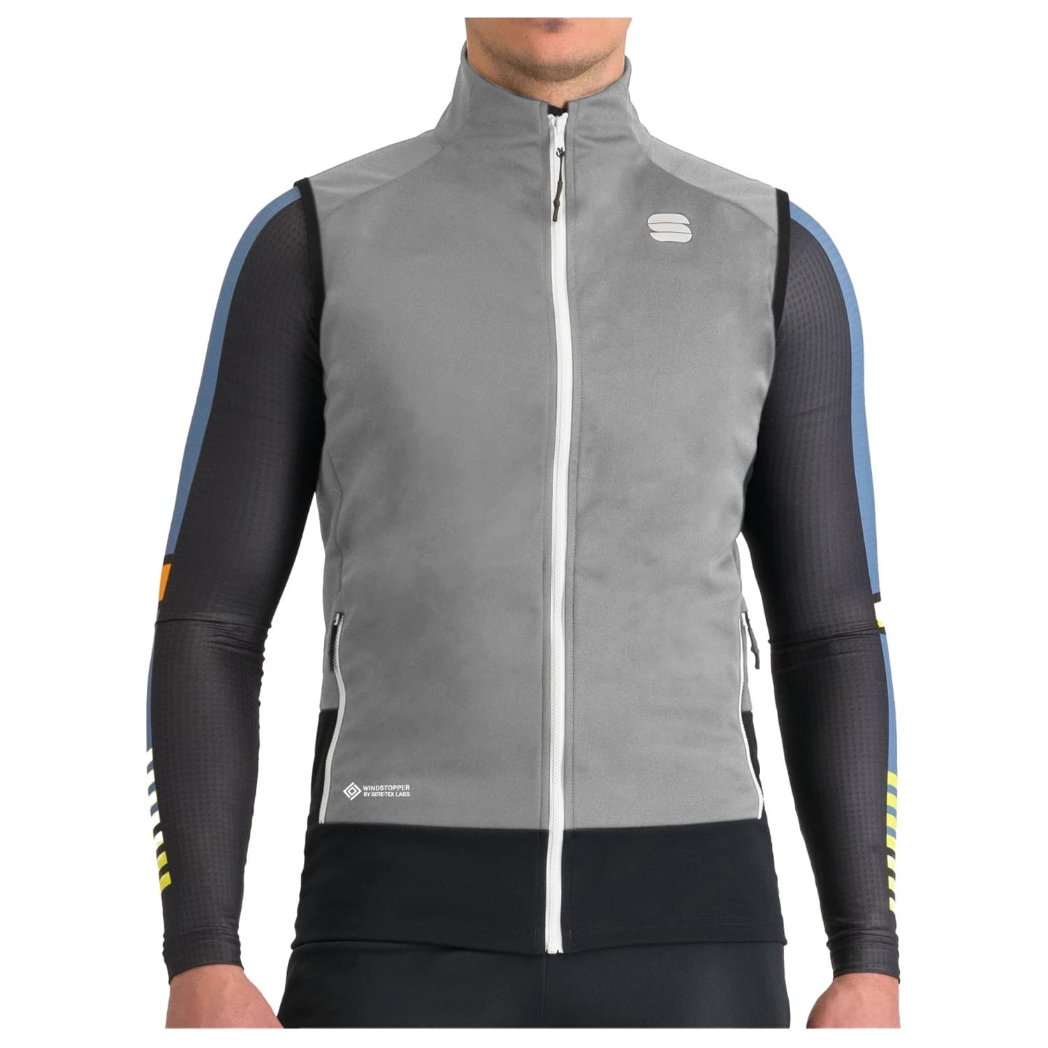 Мъжки софтшел елек Sportful Apex Vest Softshell vest - Lunar Grey