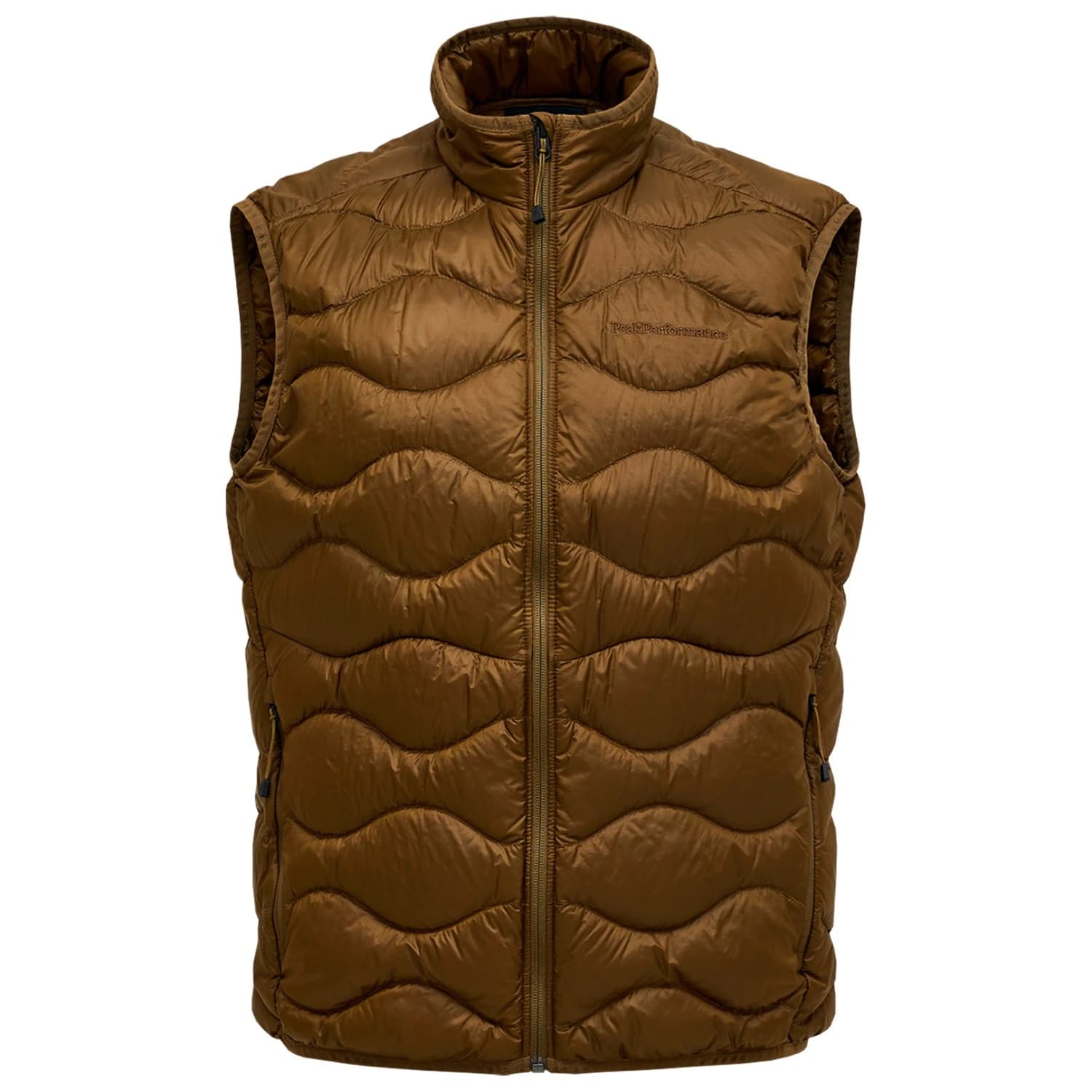 Мъжки пухен елек Peak Performance Helium Down Vest Down vest - Meadow Moss