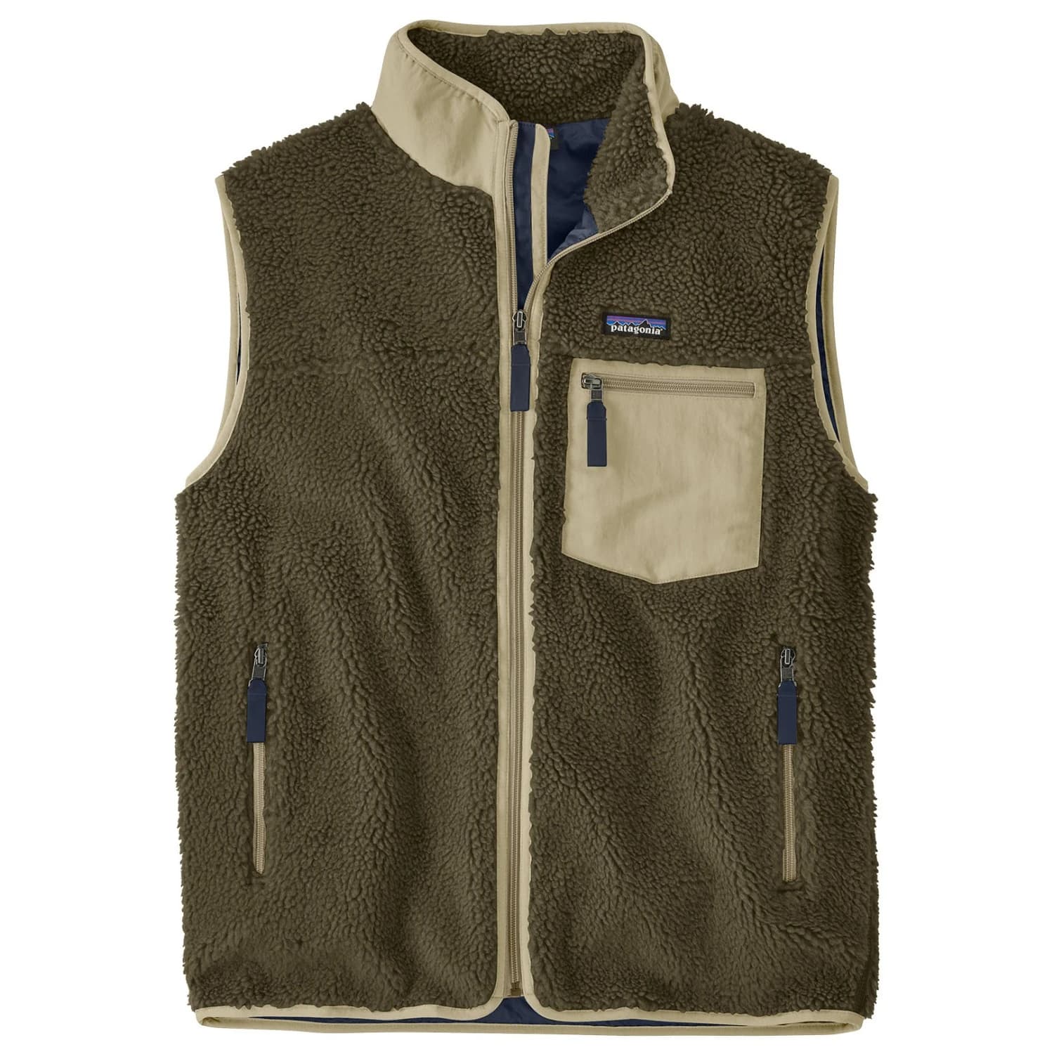 Мъжки поларен елек Patagonia Classic Retro-X Vest Fleece vest - Basin Green
