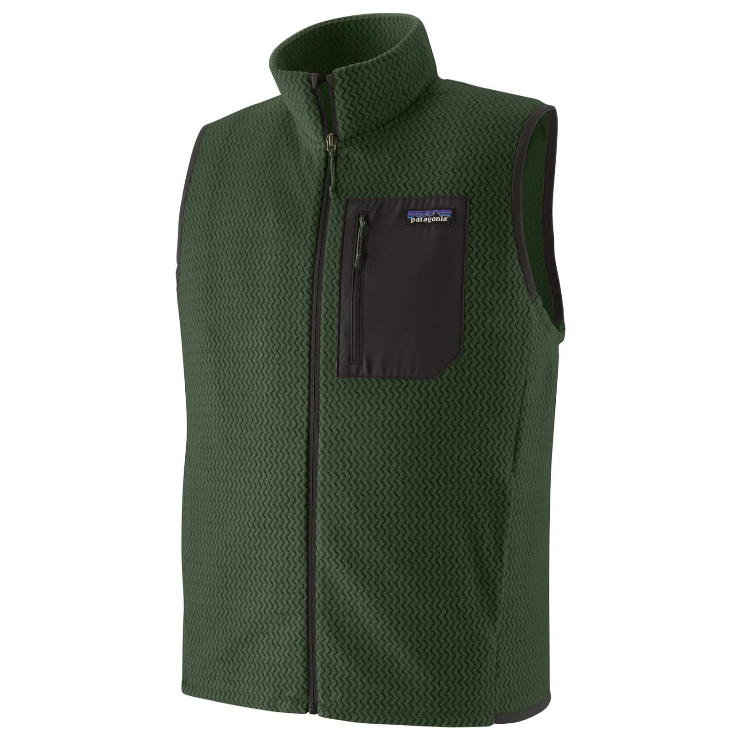 Мъжки поларен елек Patagonia R1 Air Vest Fleece vest - Treeline Green