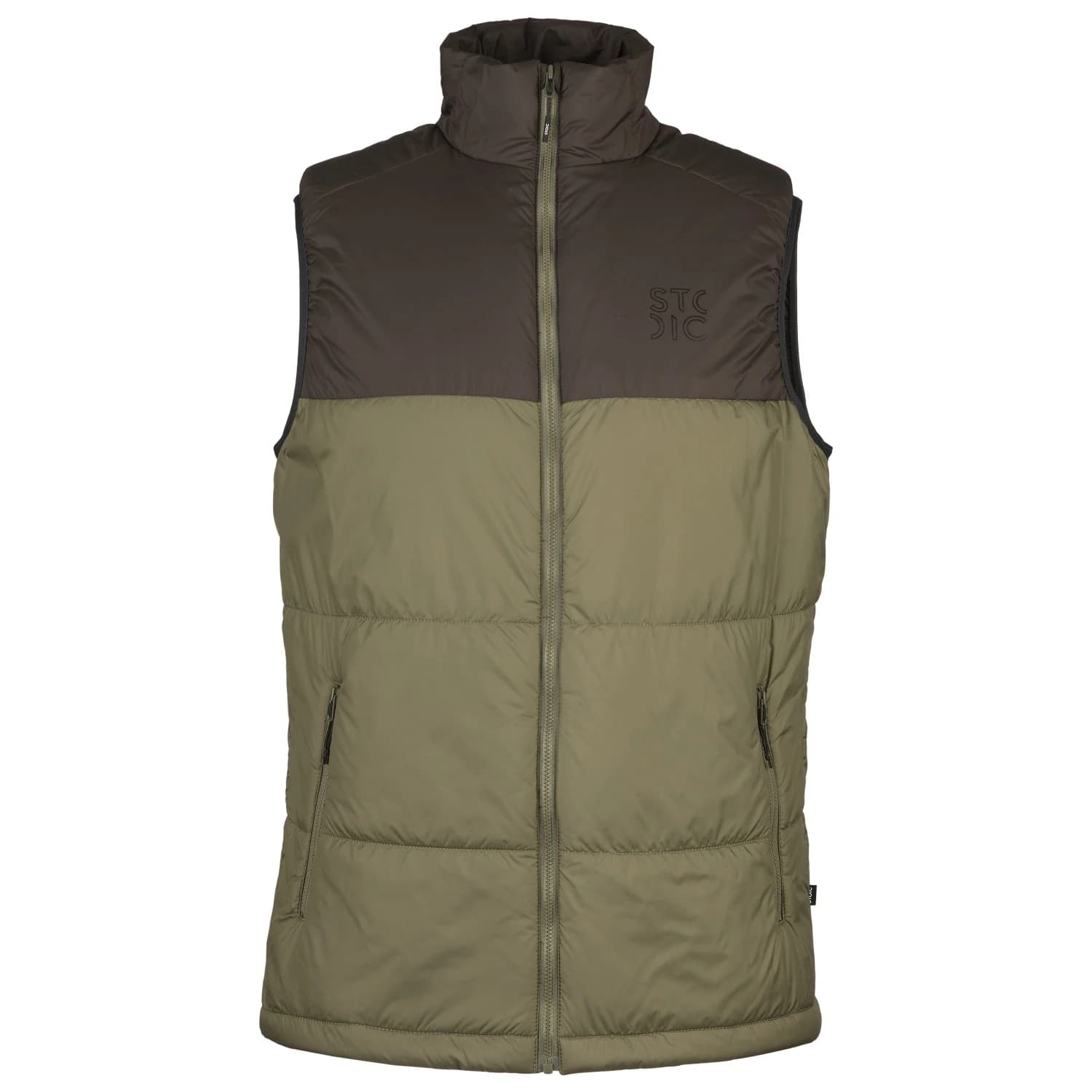 Мъжки вълнен елек Stoic MountainWool120 StorboSt. II Vest Winter vest - Black Olive / Olive Green