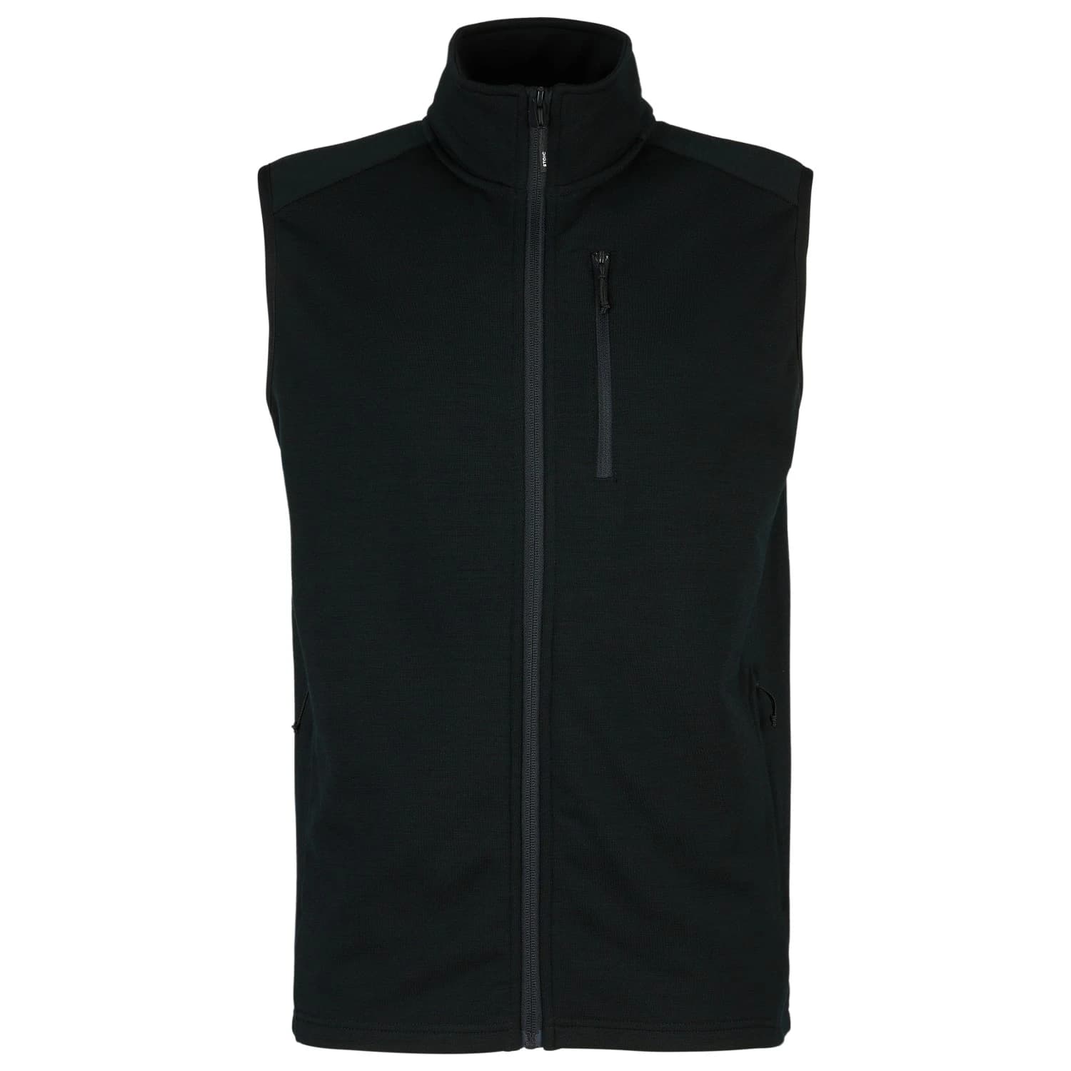 Мъжки вълнен елек Stoic MerinoFleece335 KuolpaSt. II Vest Merino vest - Black