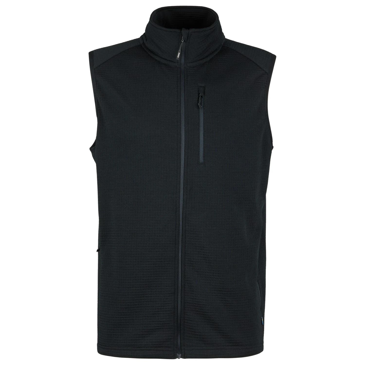 Мъжки вълнен елек Stoic MerinoWaffleFleece320 NorrdalSt. Vest Merino vest - Black