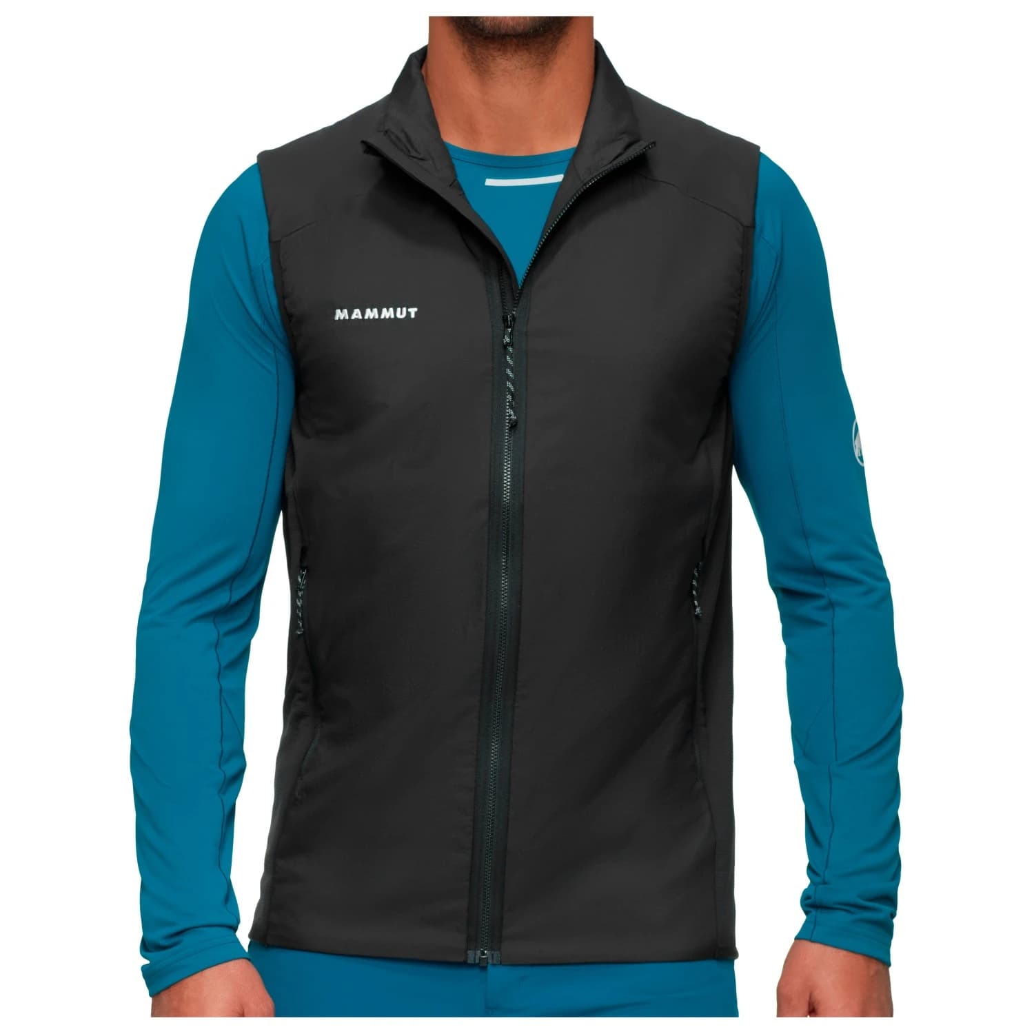 Мъжки синтетичен елек Mammut Rime Air Insulation Hybrid Vest Synthetic vest - Black