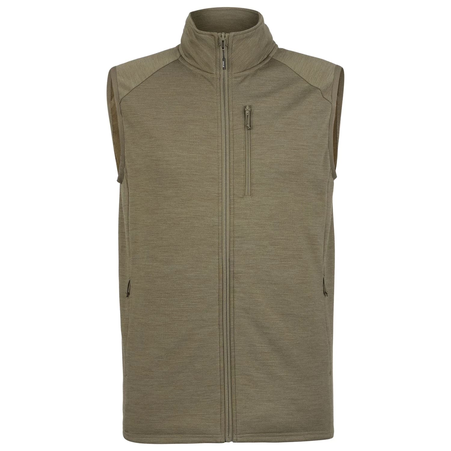 Мъжки вълнен елек Stoic MerinoFleece270 KuolpaLightSt. Vest Merino vest - Olive Green