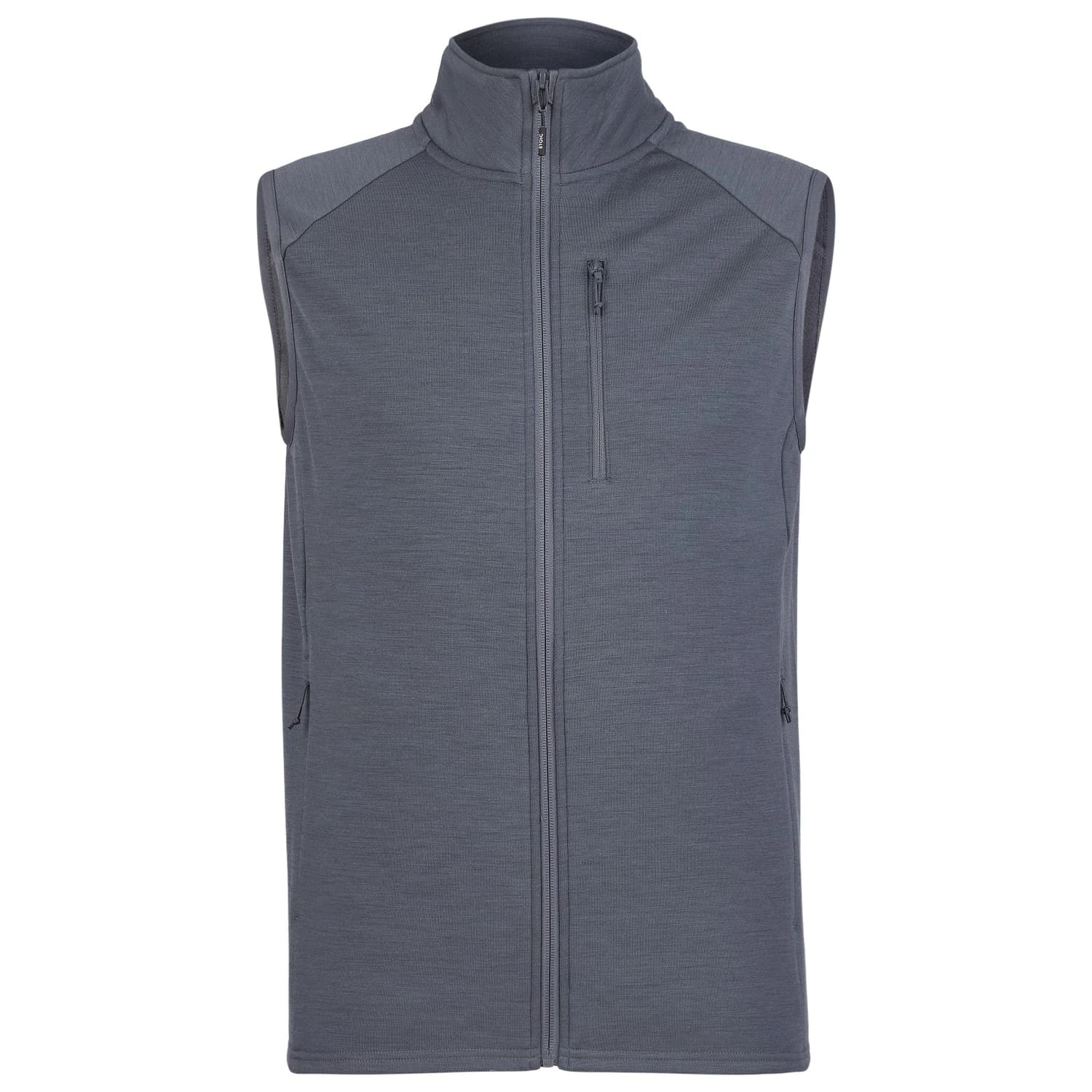 Мъжки вълнен елек Stoic MerinoFleece270 KuolpaLightSt. Vest Merino vest - Ink Grey