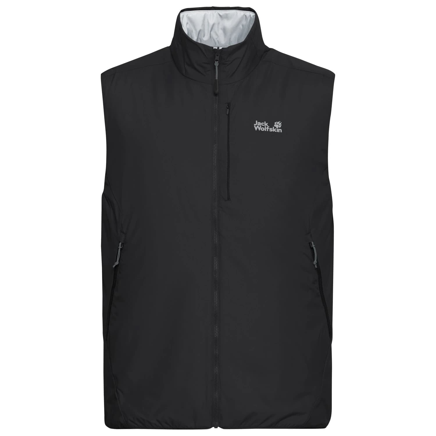 Мъжки синтетичен елек Jack Wolfskin Trail Light Insulation 2in1 Vest Synthetic vest - Black
