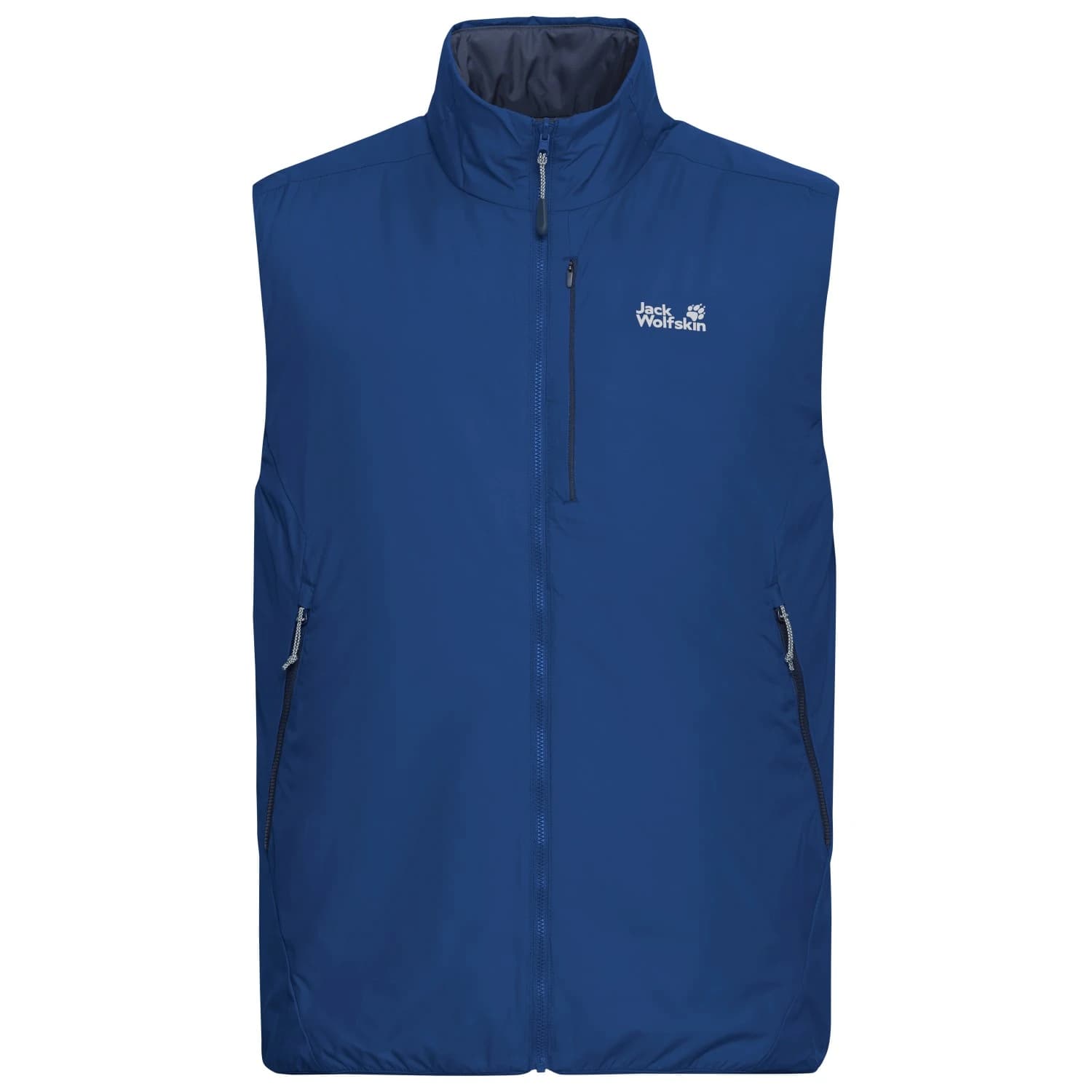 Мъжки синтетичен елек Jack Wolfskin Trail Light Insulation 2in1 Vest Synthetic vest - Blue Orchid