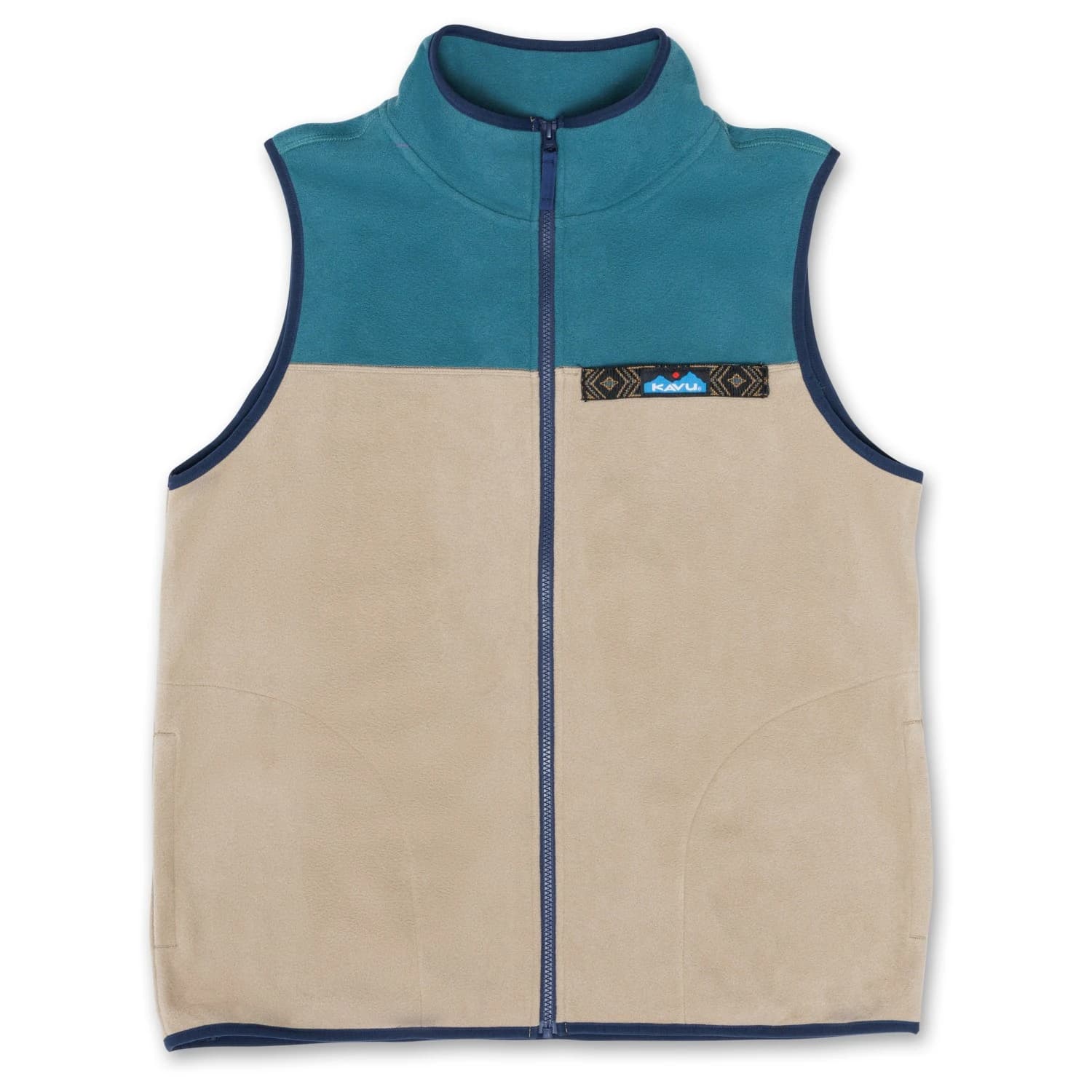 Поларен елек KAVU West Vest Fleece vest - Seaside