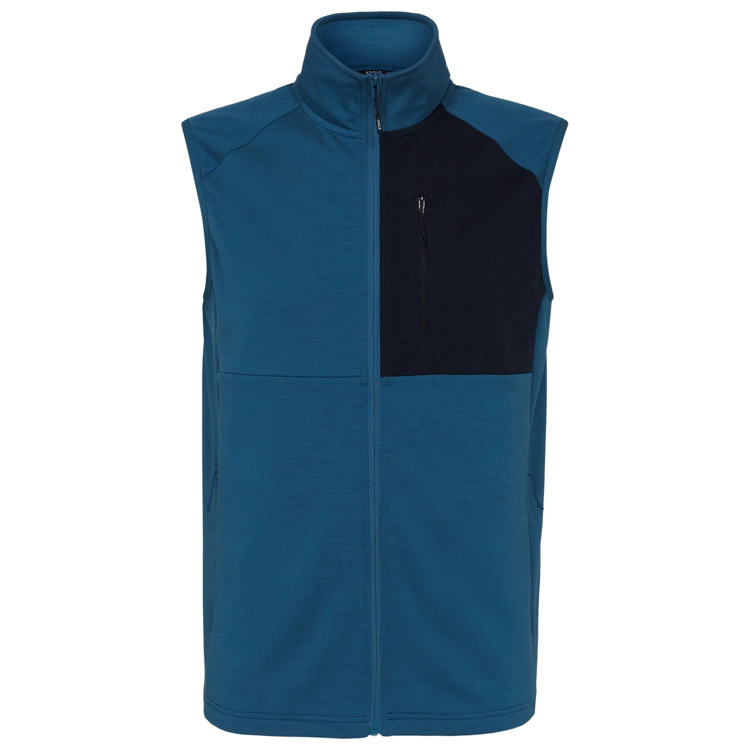 Вълнен елек Stoic MerinoFleece270 KuolpaLightSt. III Vest Merino vest - Summer Blue