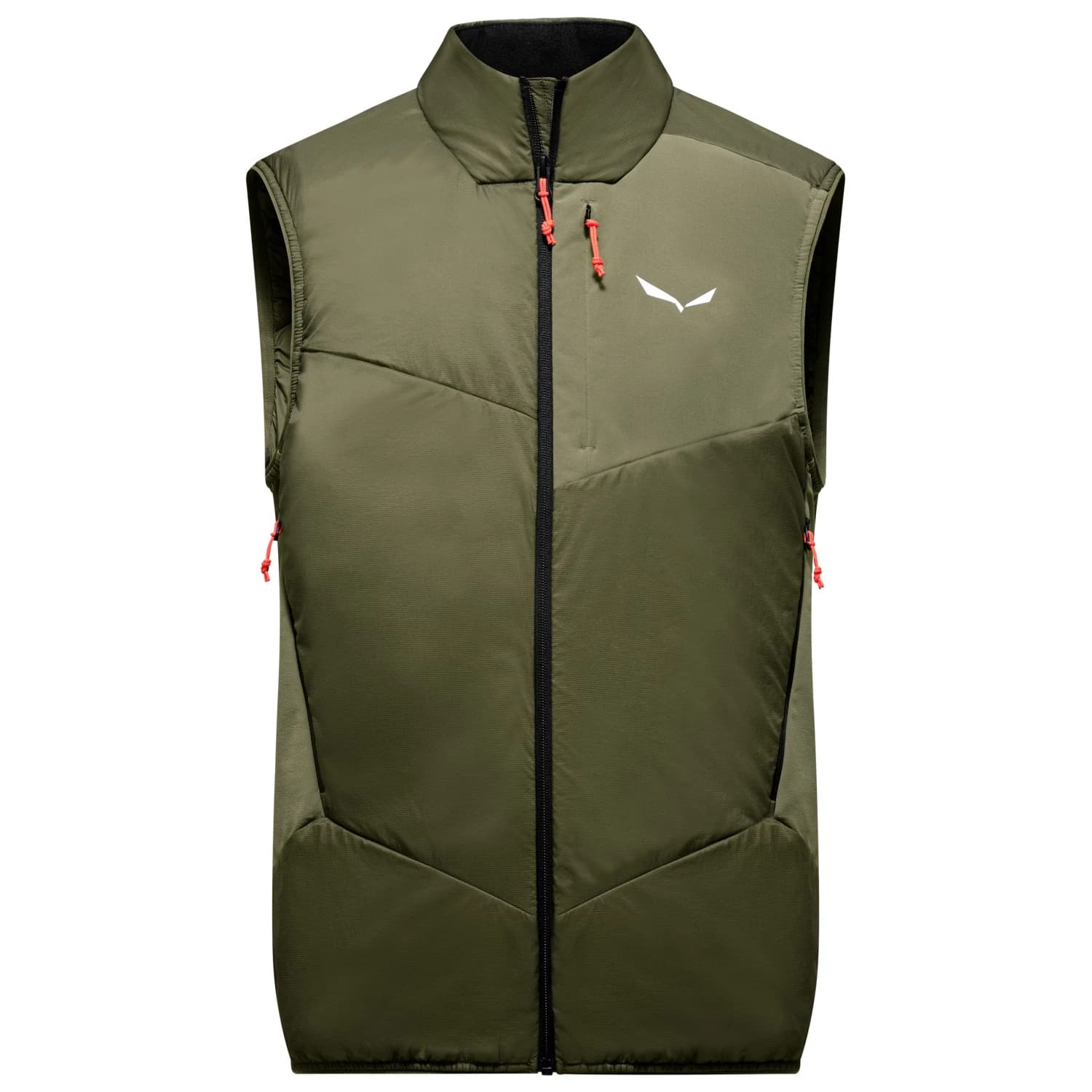 Мъжки вълнен елек Salewa Ortles Hybrid TW Air Vest Synthetic vest - Faded Green