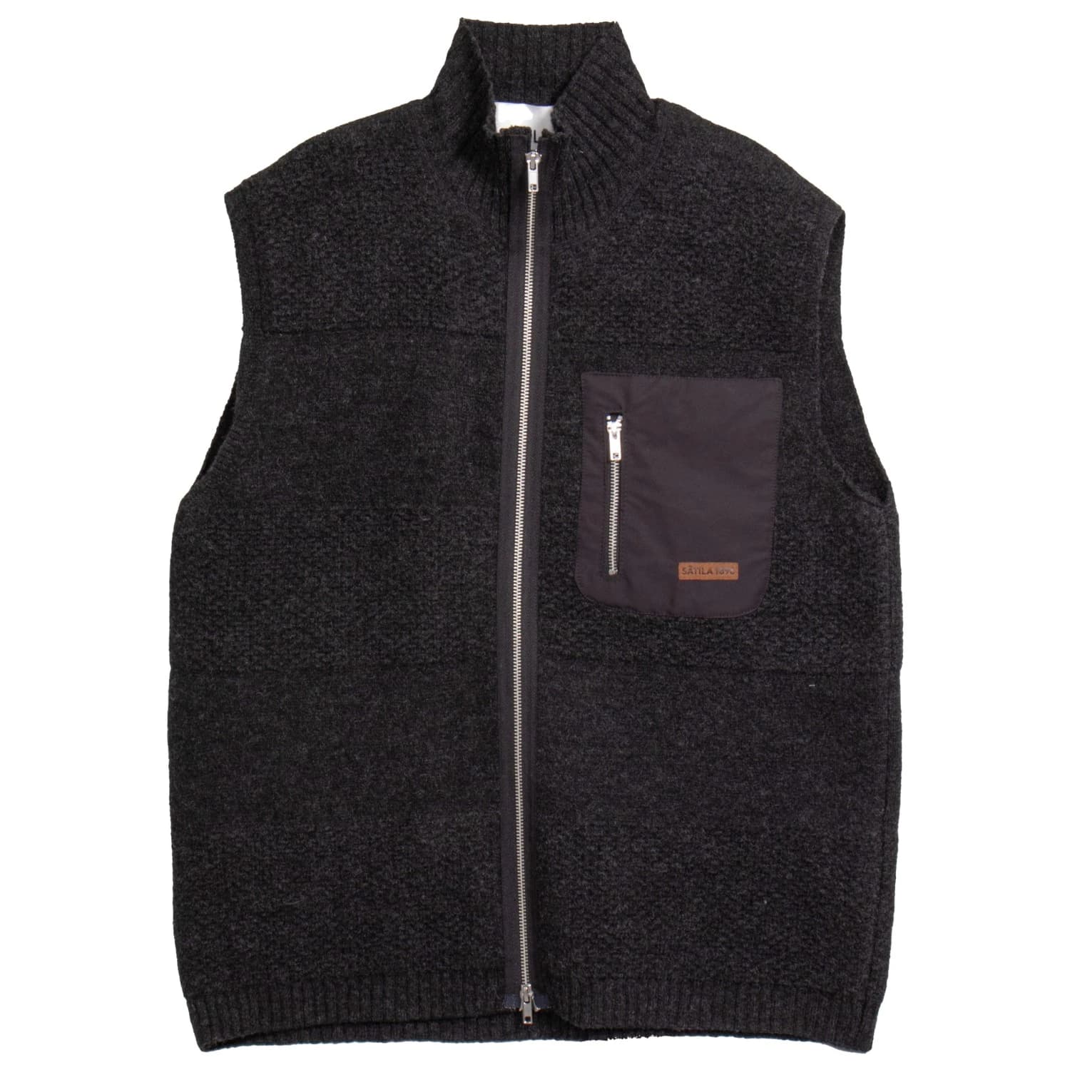 Вълнен елек Sätila Boxy Boil Vest Wool vest - Anthracite