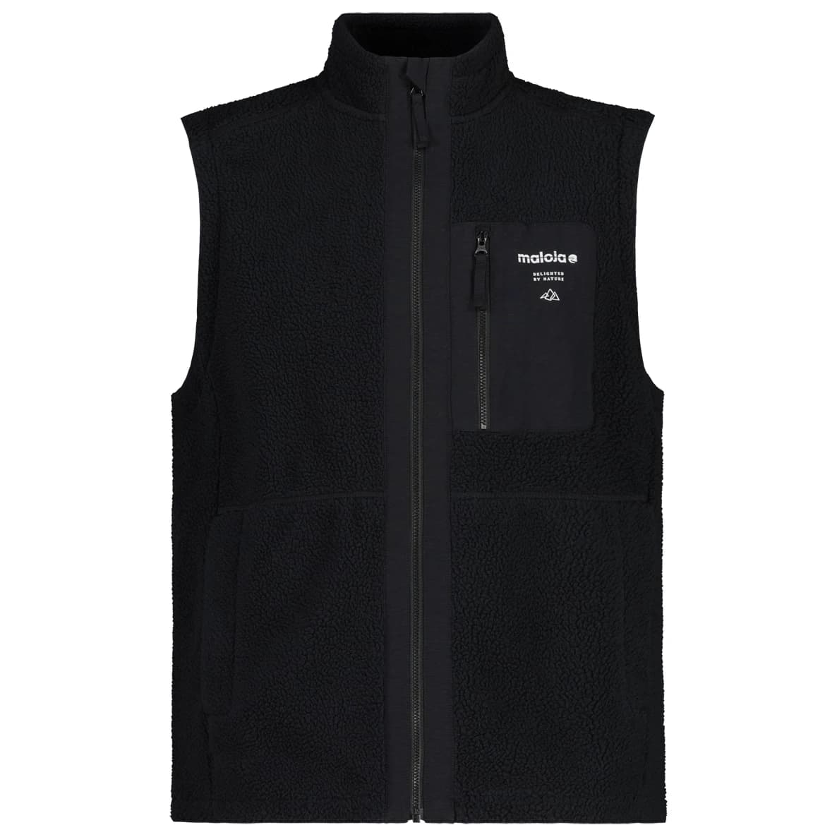 Поларен елек Maloja LavinoM. Fleece vest - Deep Black