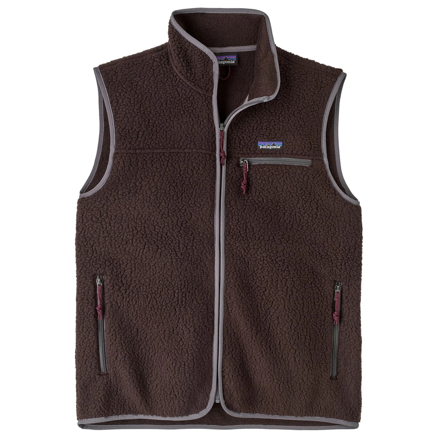 Мъжки поларен елек Patagonia Retro Pile Vest Fleece vest - Den Brown