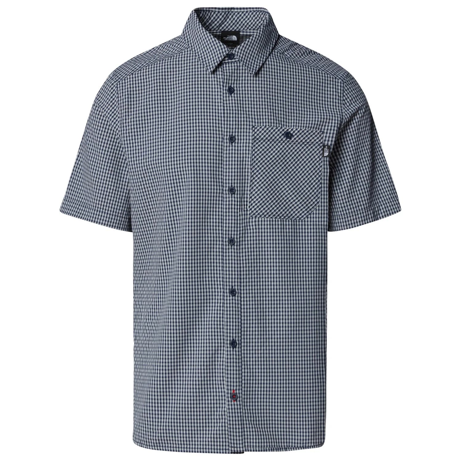 Мъжка риза с копчета The north face S/S Hypress Shirt - Summit Navy Plaid