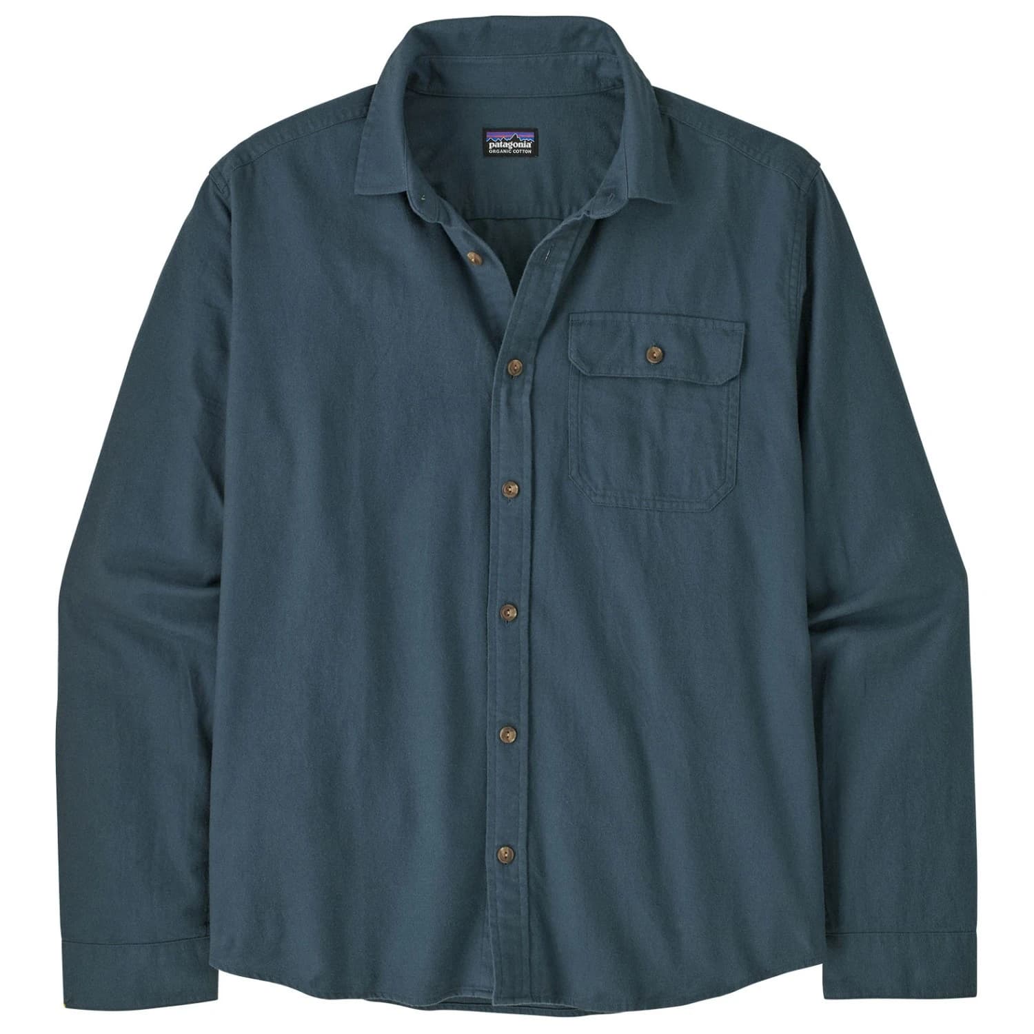 Мъжка риза с копчета Patagonia L/S LW Fjord Flannel Shirt - Summit Blue