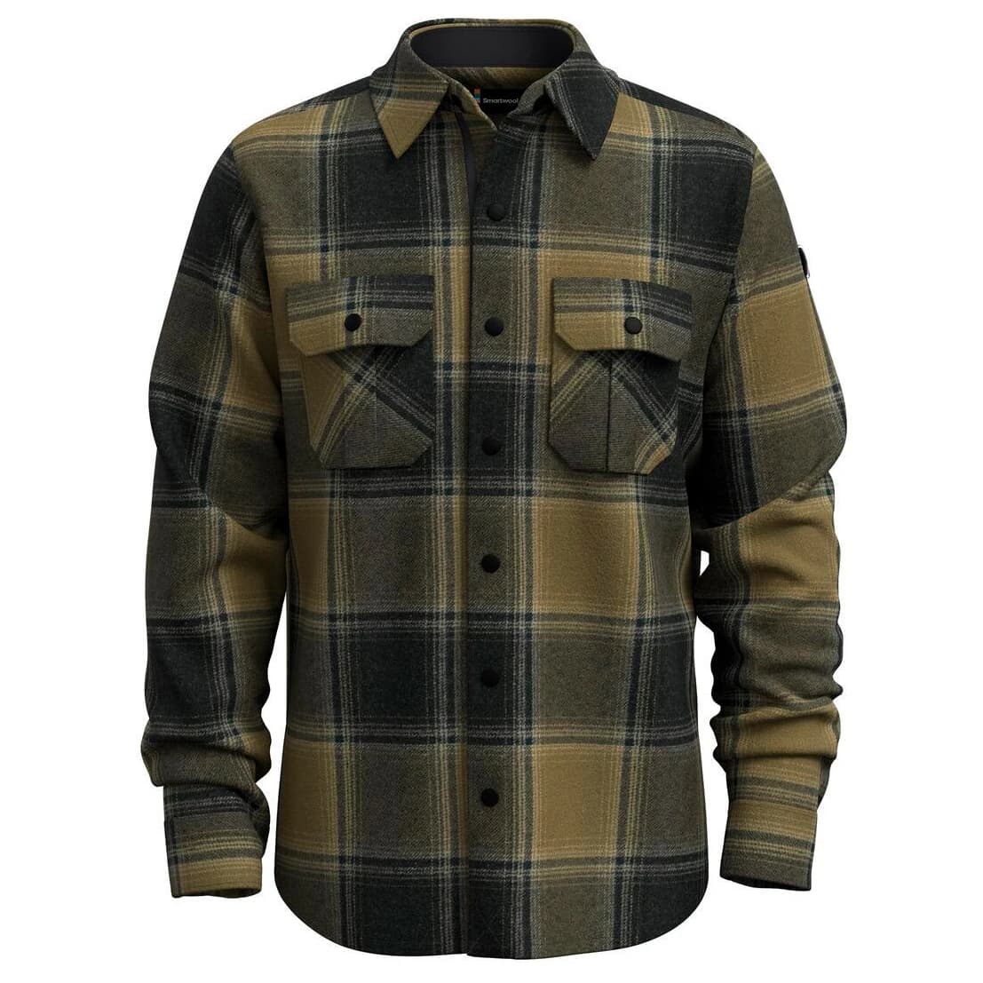 Риза с копчета Smartwool Anchor Line Shirt Jacket Shirt - Winter Moss Plaid
