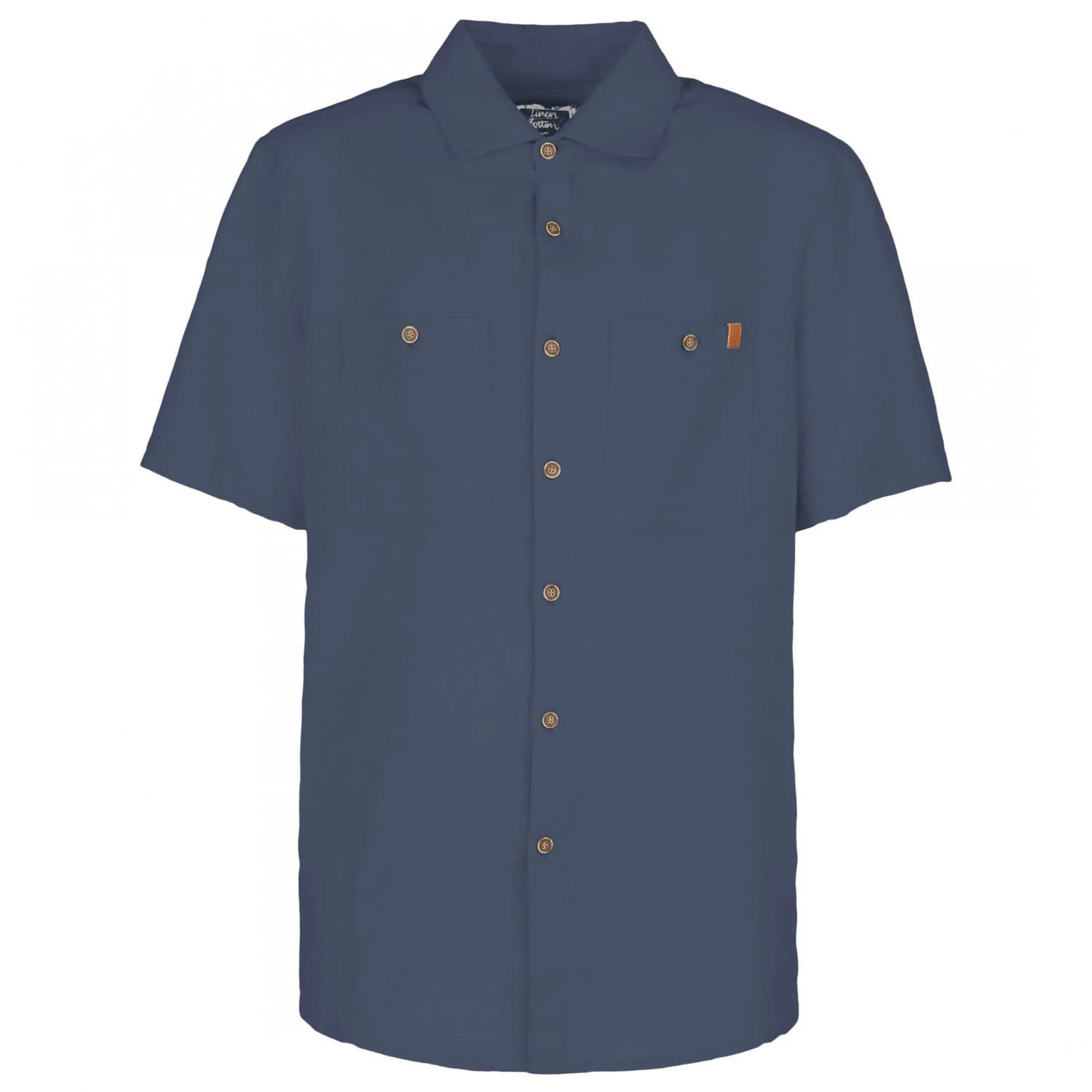 Мъжка риза с копчета E9 Kiwi Shirt - Blue Navy