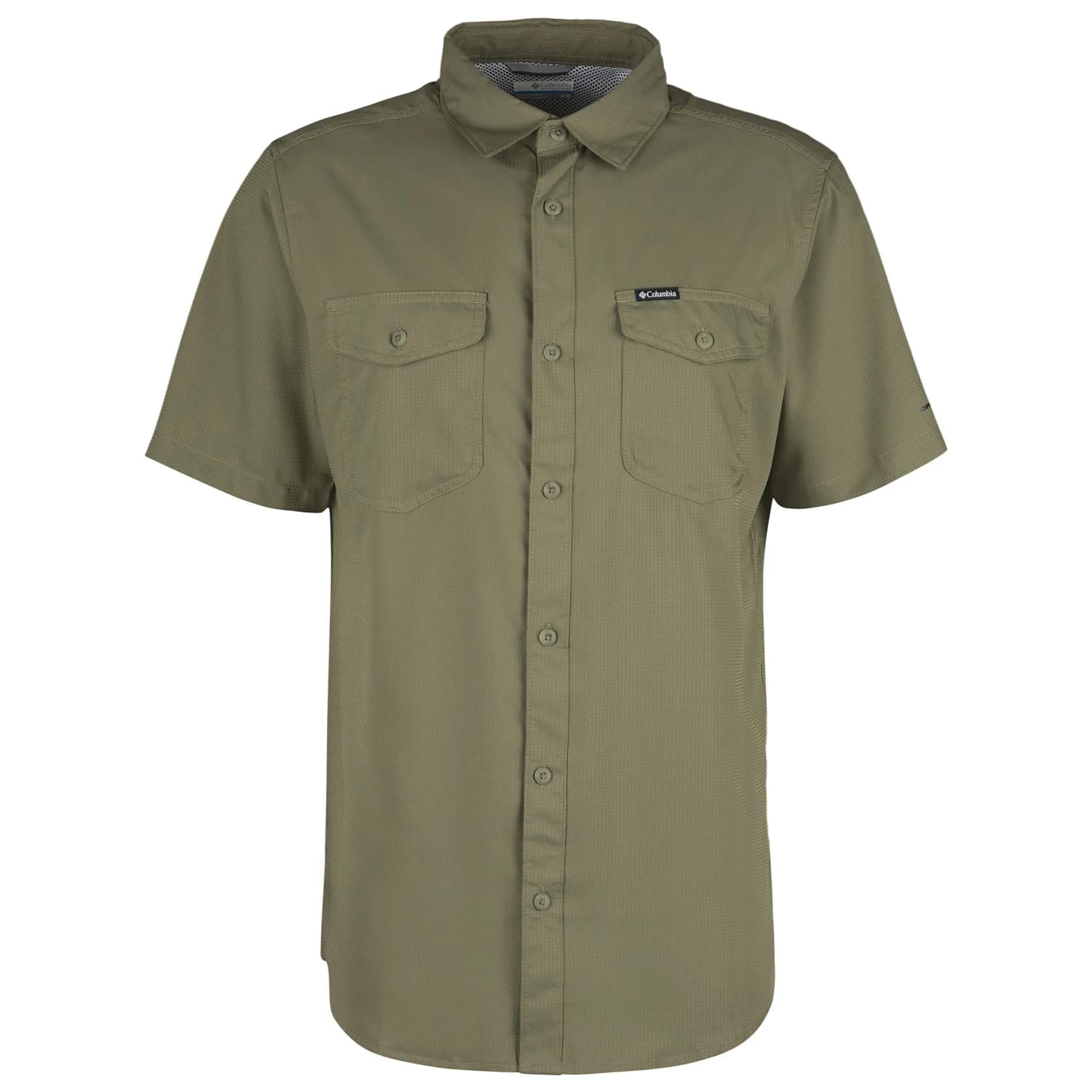Мъжка риза с копчета Columbia Utilizer II Solid Short Sleeve Shirt - Stone Green