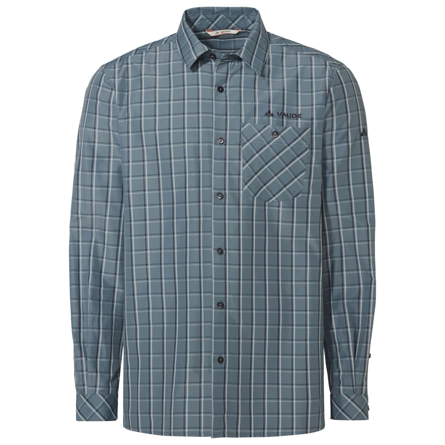 Мъжка риза с копчета Vaude Albsteig L/S Shirt III Shirt - Heron