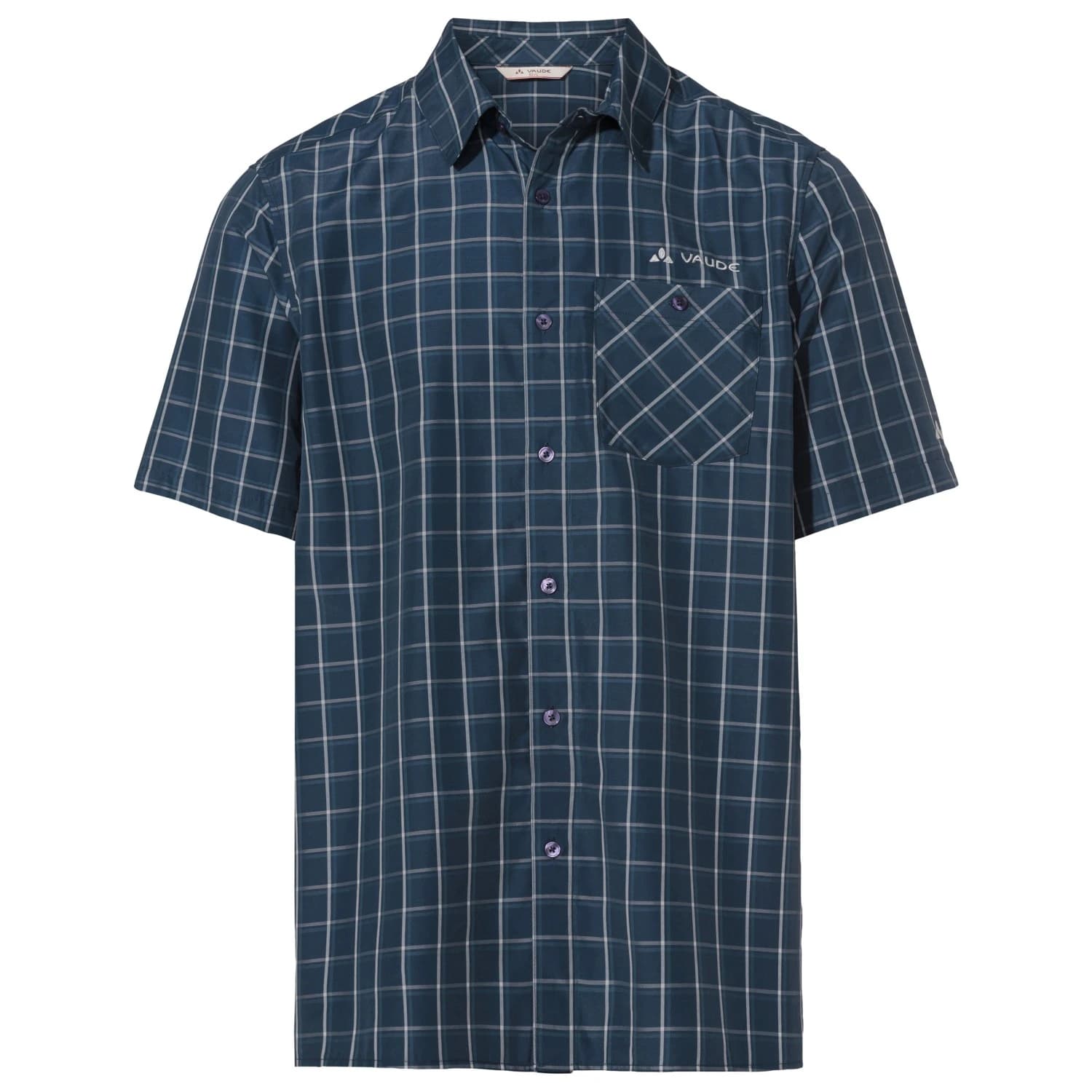 Мъжка риза с копчета Vaude Albsteig Shirt III Shirt - Dark Sea / Dark Sea
