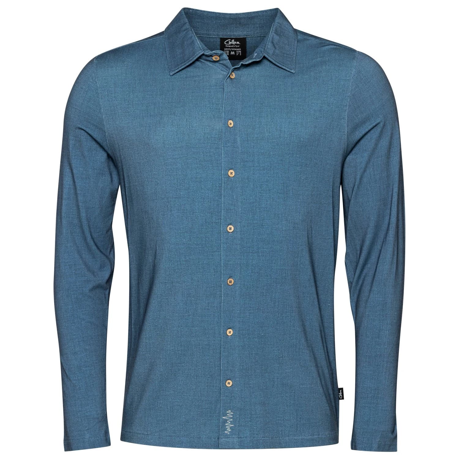 Мъжка риза с копчета Chillaz Sebastian 2.0 Shirt - Blue