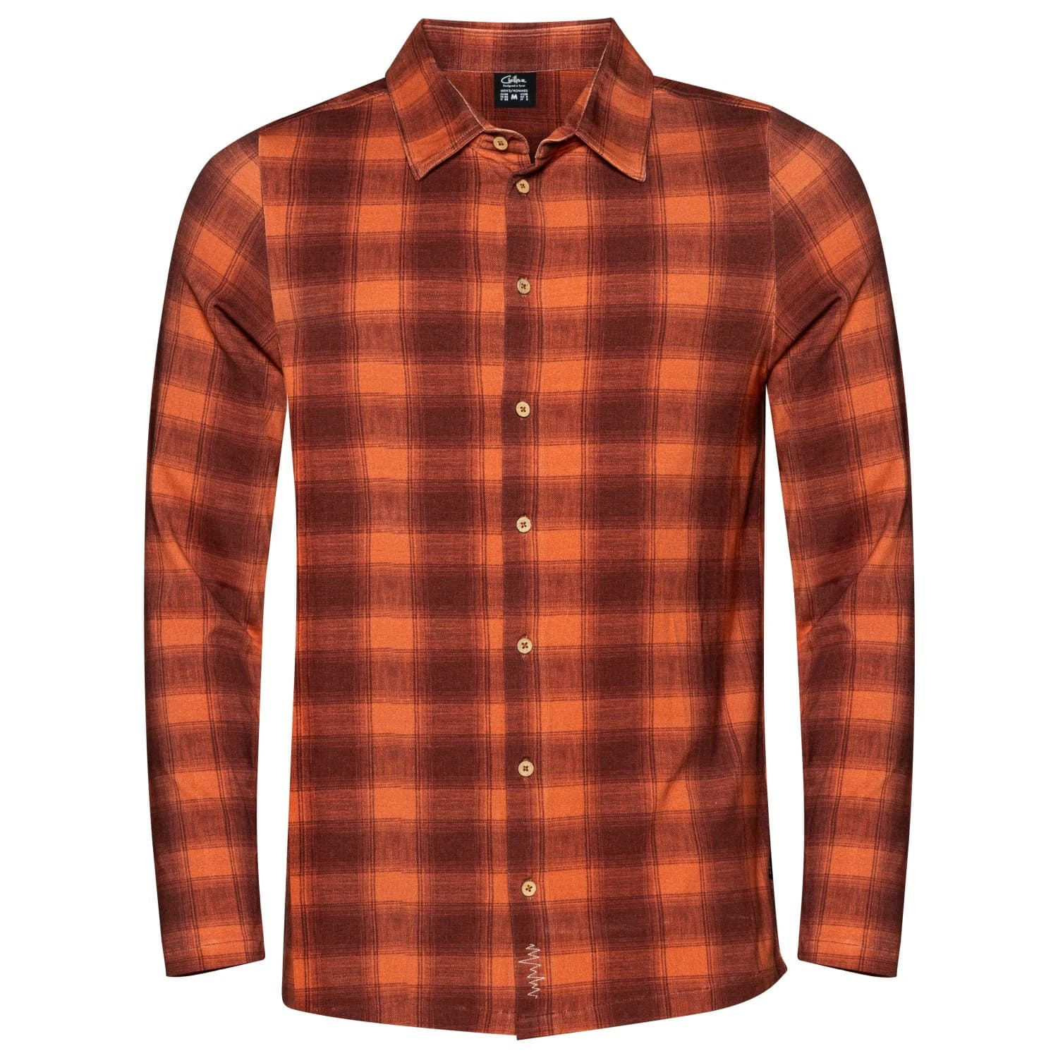Мъжка риза с копчета Chillaz Sebastian 2.0 Shirt - Terracotta